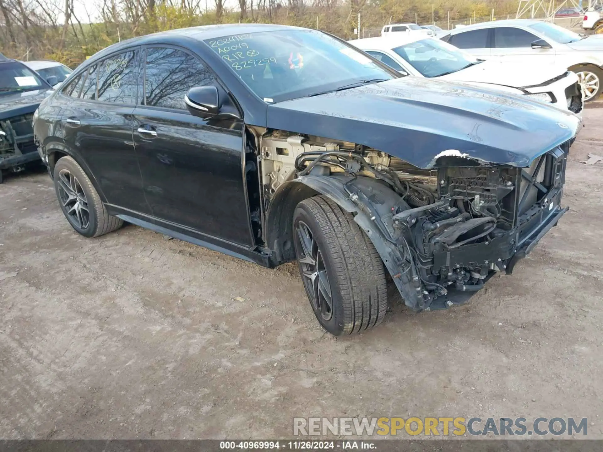 1 fotografías del automóvil dañado 4JGFD6BB3NA829299 MERCEDES-BENZ AMG GLE 53 COUPE 2022