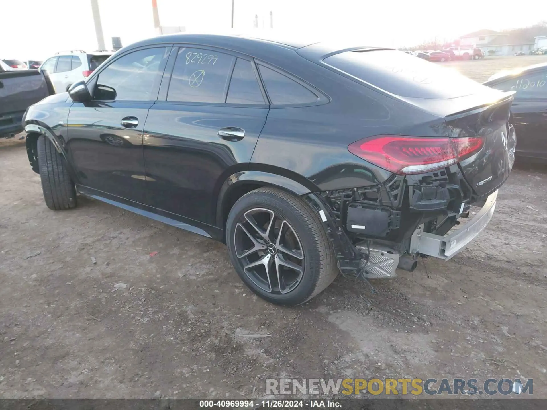 3 fotografías del automóvil dañado 4JGFD6BB3NA829299 MERCEDES-BENZ AMG GLE 53 COUPE 2022