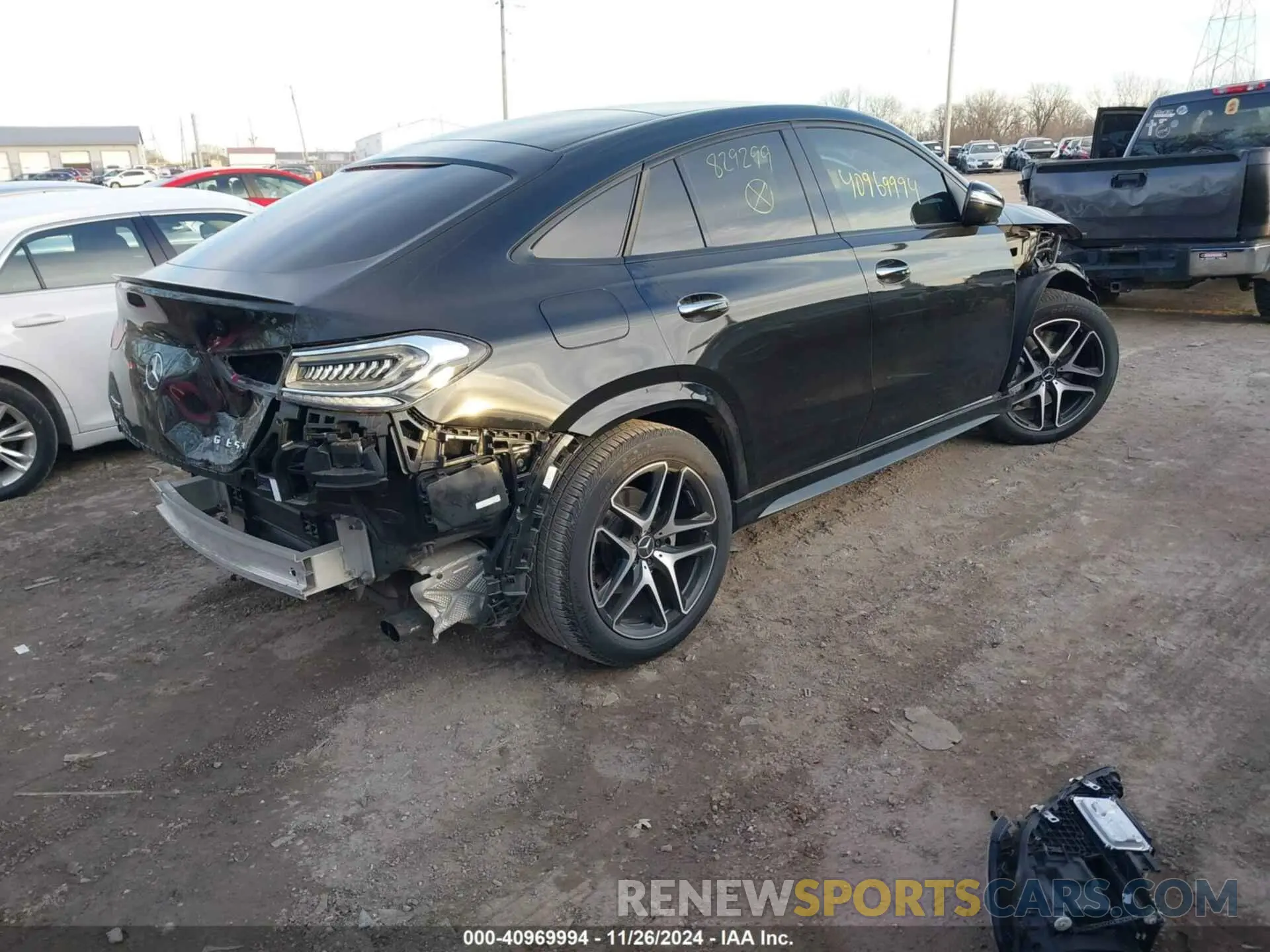 4 fotografías del automóvil dañado 4JGFD6BB3NA829299 MERCEDES-BENZ AMG GLE 53 COUPE 2022