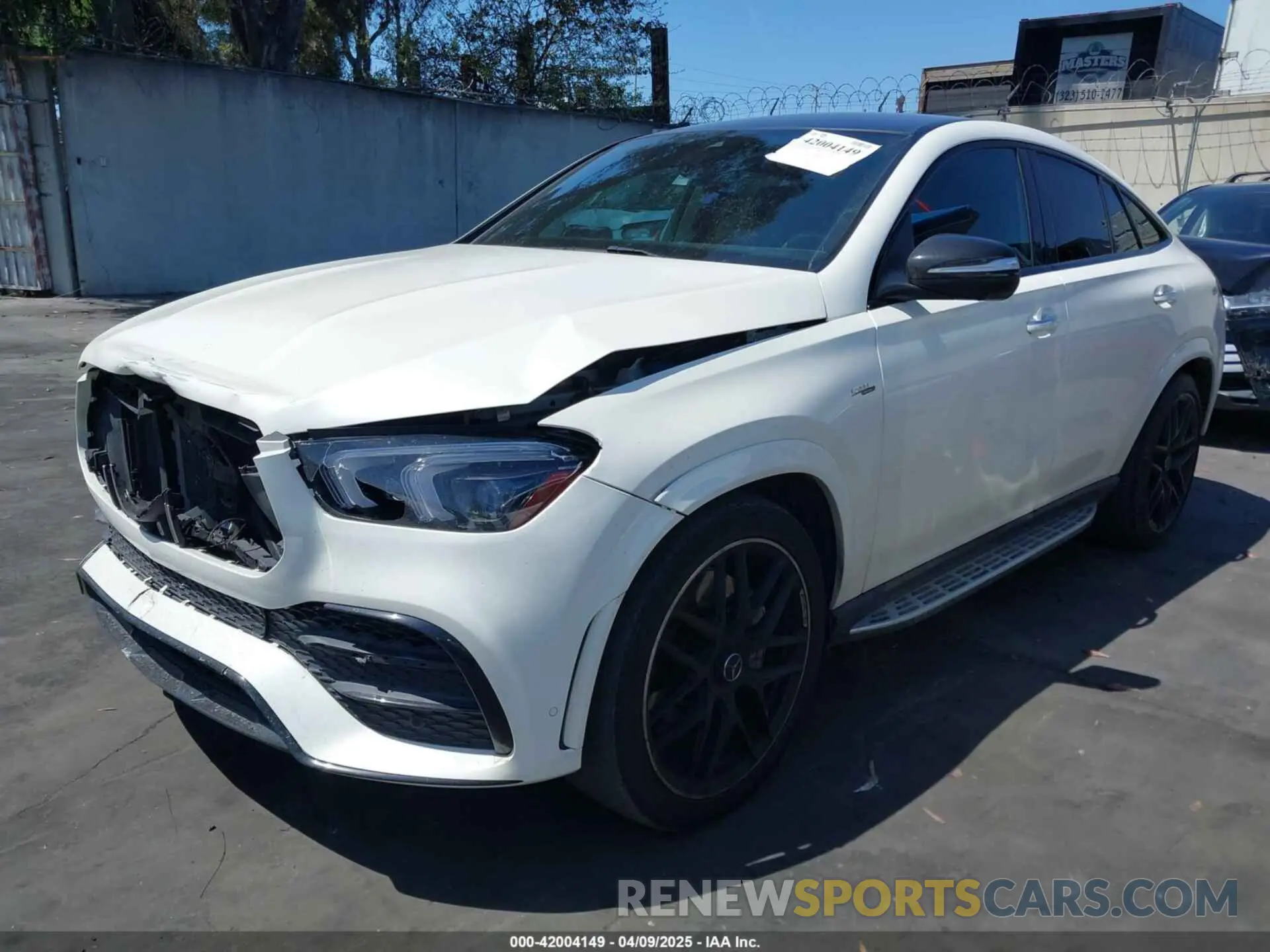 2 fotografías del automóvil dañado 4JGFD6BB6NA801206 MERCEDES-BENZ AMG GLE 53 COUPE 2022