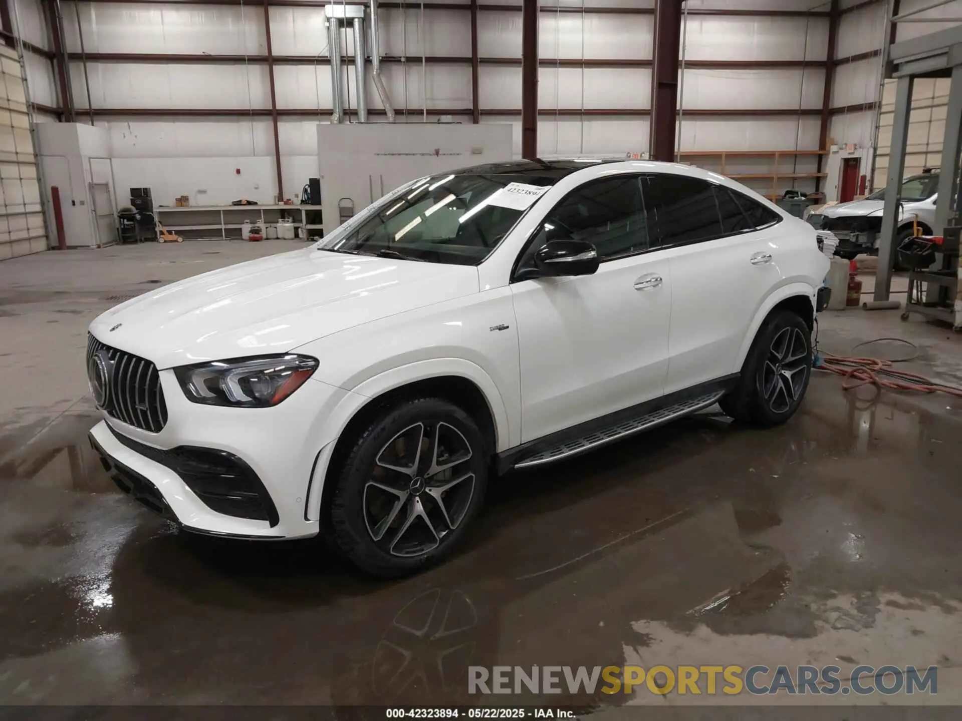 2 fotografías del automóvil dañado 4JGFD6BBXNA831650 MERCEDES-BENZ AMG GLE 53 COUPE 2022