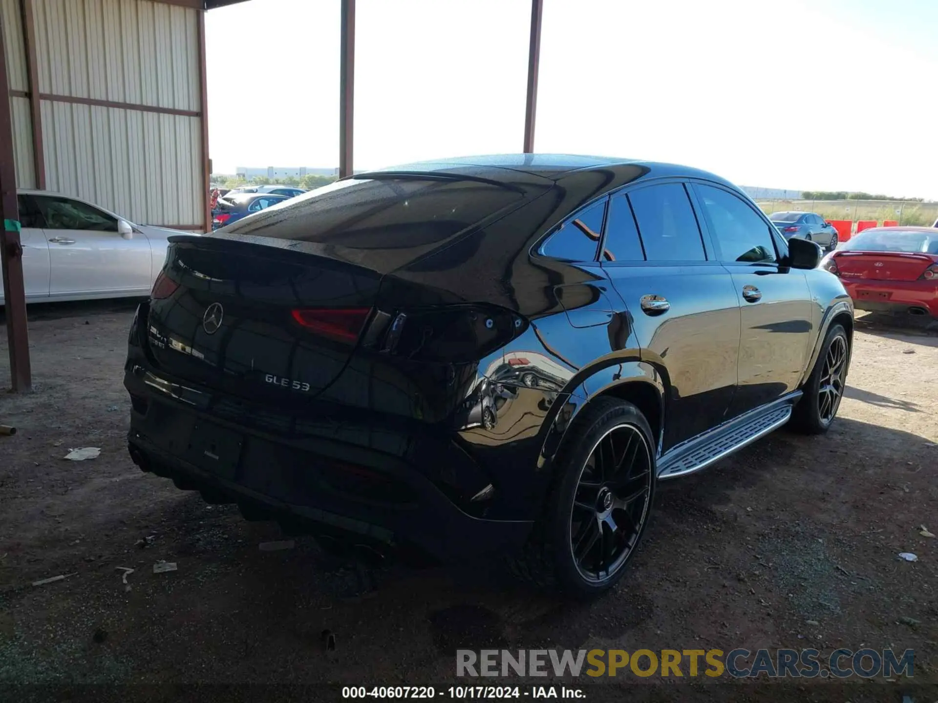 4 fotografías del automóvil dañado 4JGFD6BB2PA953471 MERCEDES-BENZ AMG GLE 53 COUPE 2023