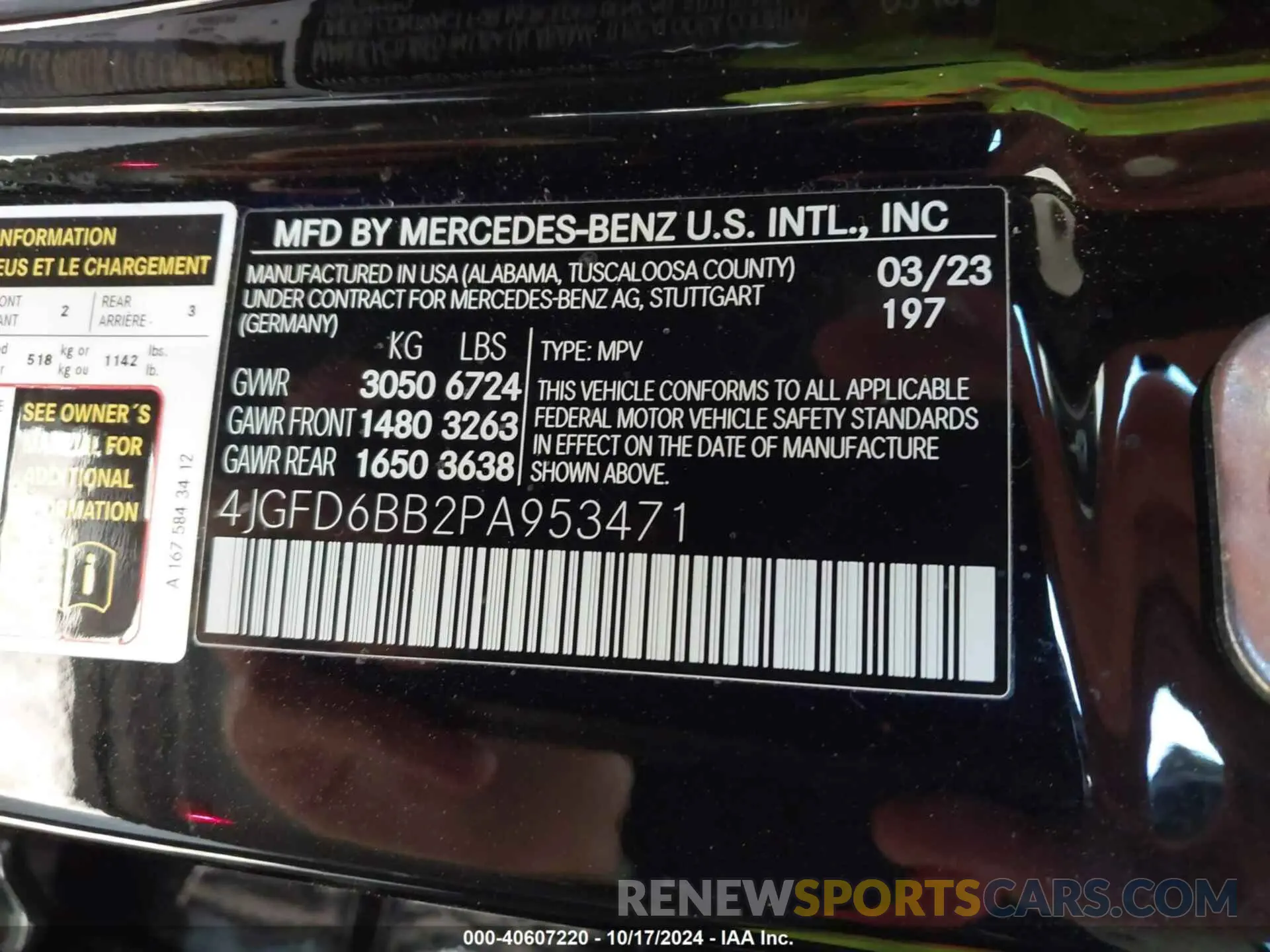 9 fotografías del automóvil dañado 4JGFD6BB2PA953471 MERCEDES-BENZ AMG GLE 53 COUPE 2023