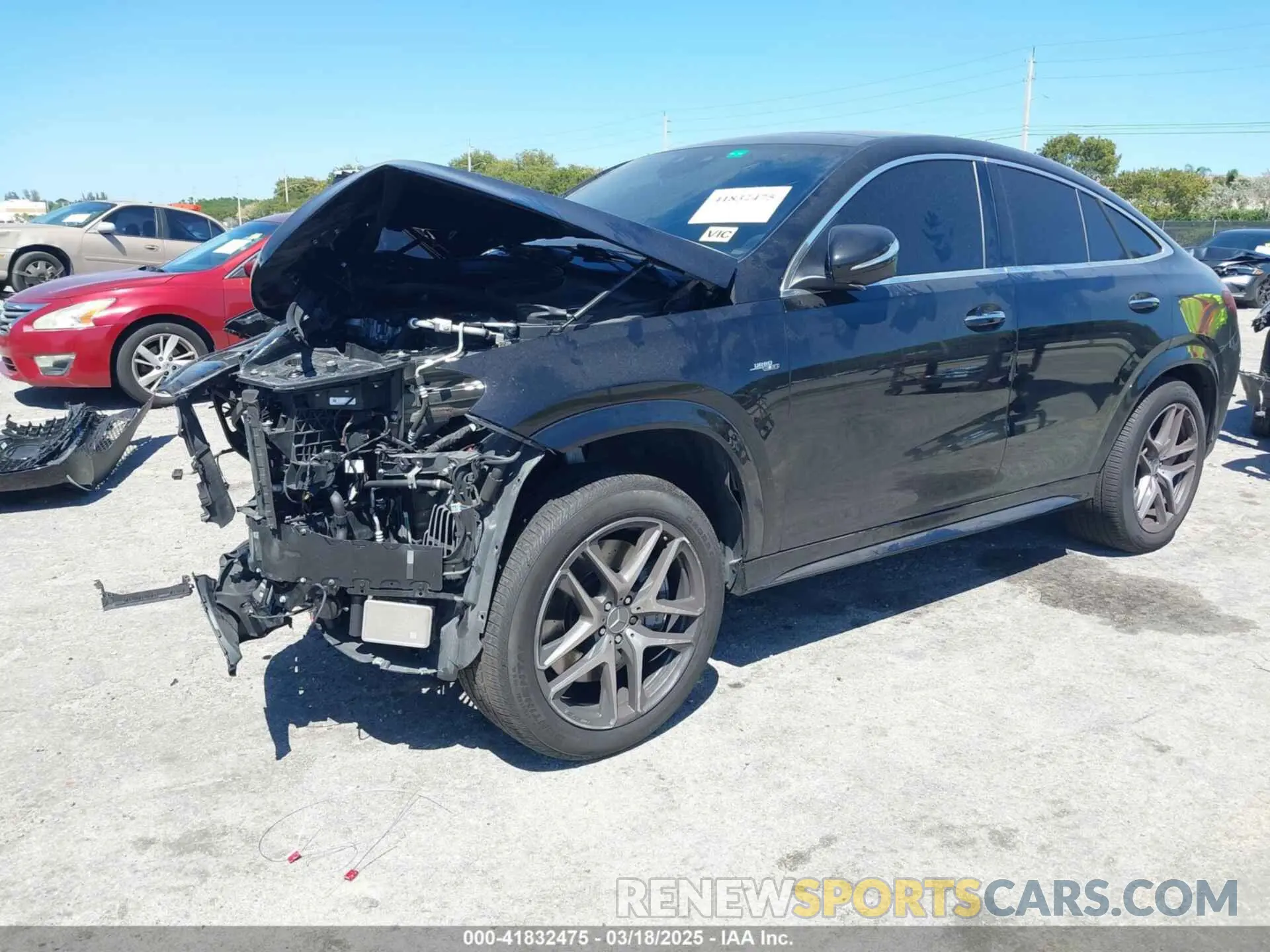 2 fotografías del automóvil dañado 4JGFD6BB1RB001655 MERCEDES-BENZ AMG GLE 53 COUPE 2024