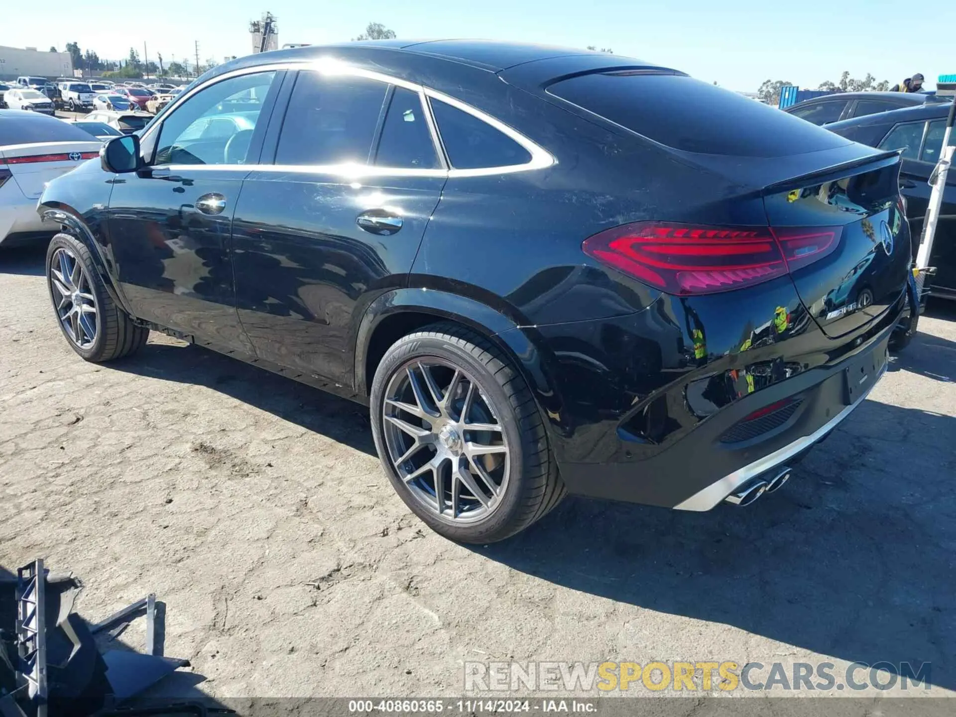 3 fotografías del automóvil dañado 4JGFD6BB2RB194656 MERCEDES-BENZ AMG GLE 53 COUPE 2024