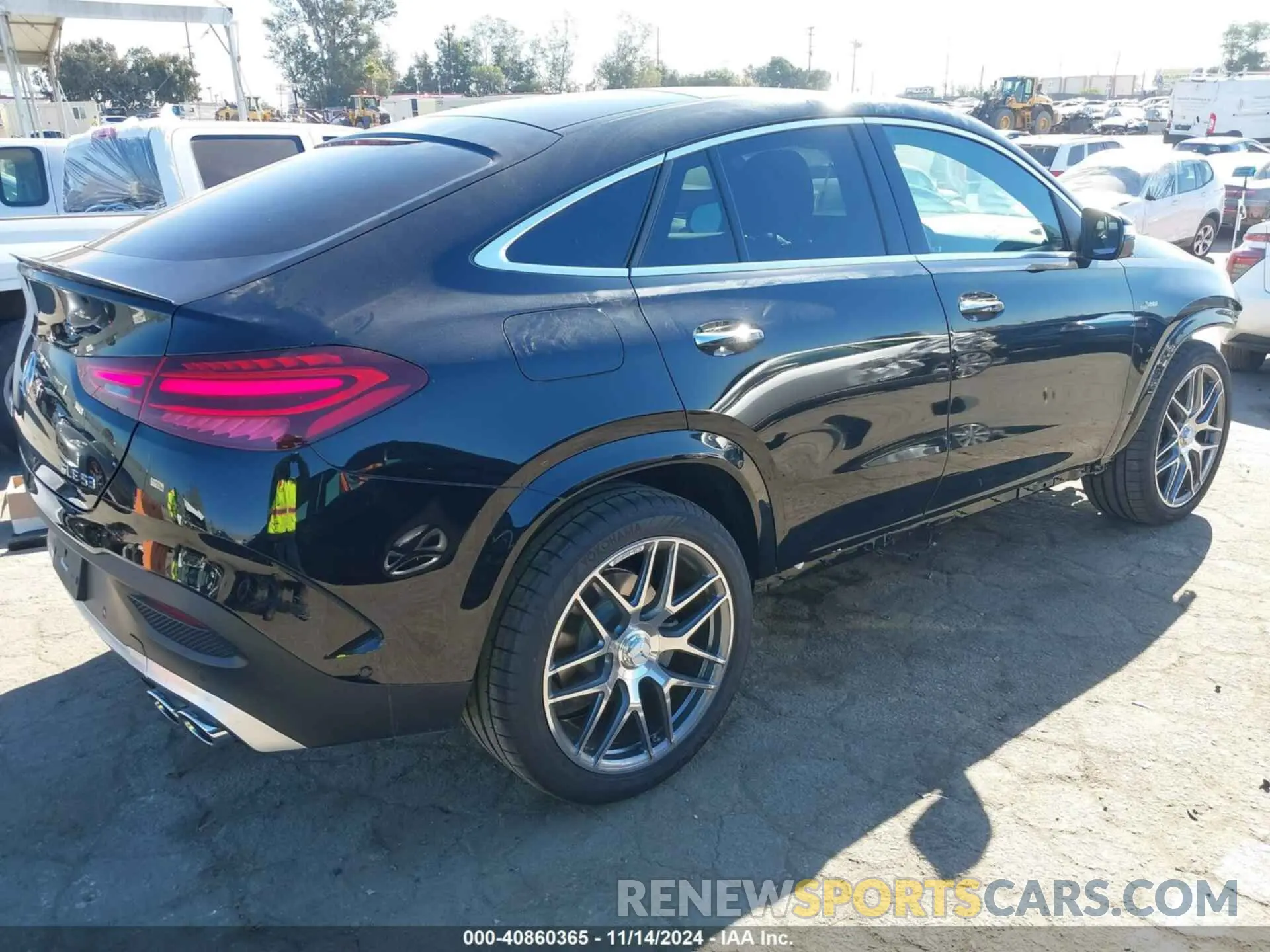 4 fotografías del automóvil dañado 4JGFD6BB2RB194656 MERCEDES-BENZ AMG GLE 53 COUPE 2024