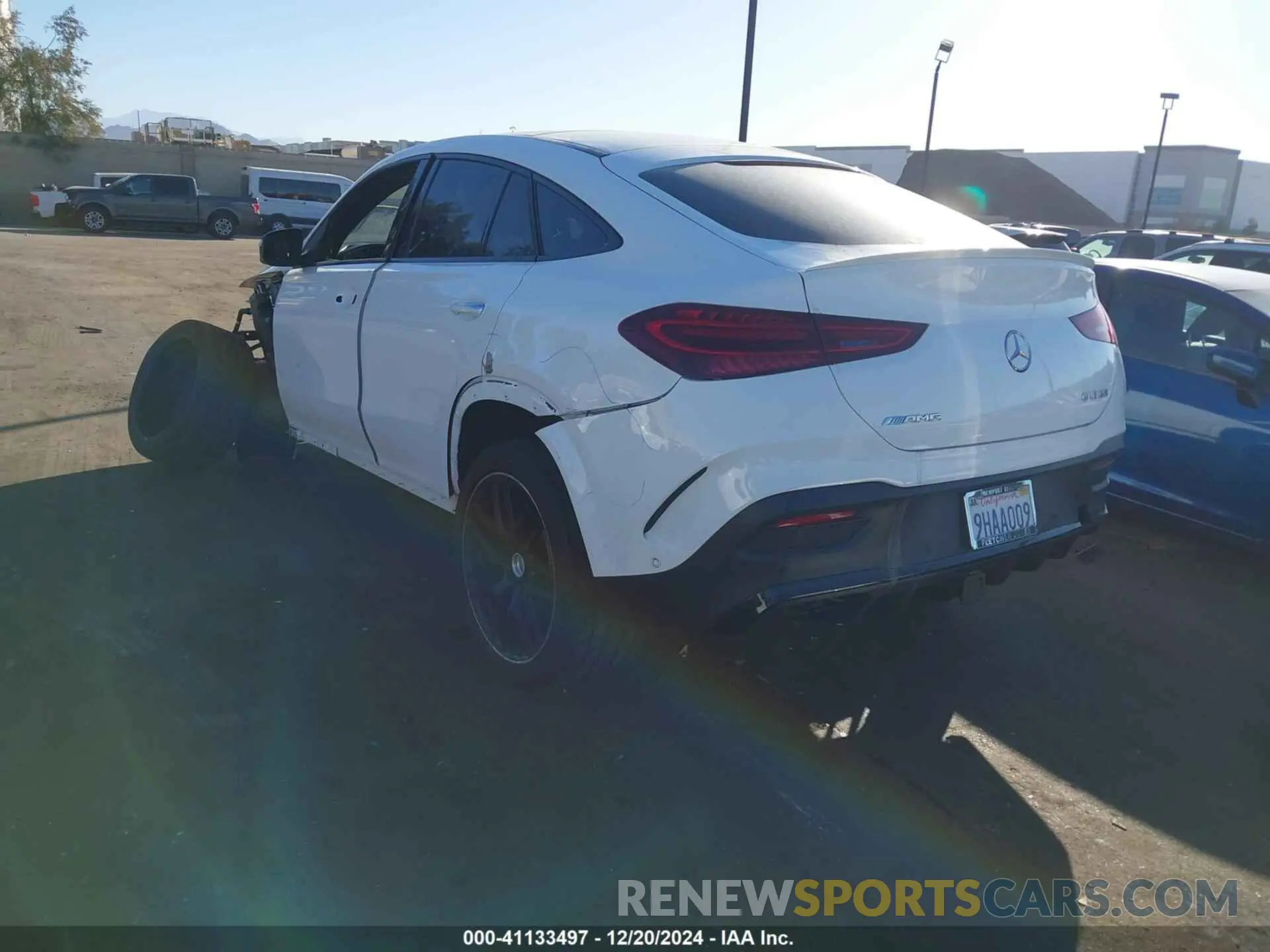 3 fotografías del automóvil dañado 4JGFD6BB5RA998939 MERCEDES-BENZ AMG GLE 53 COUPE 2024