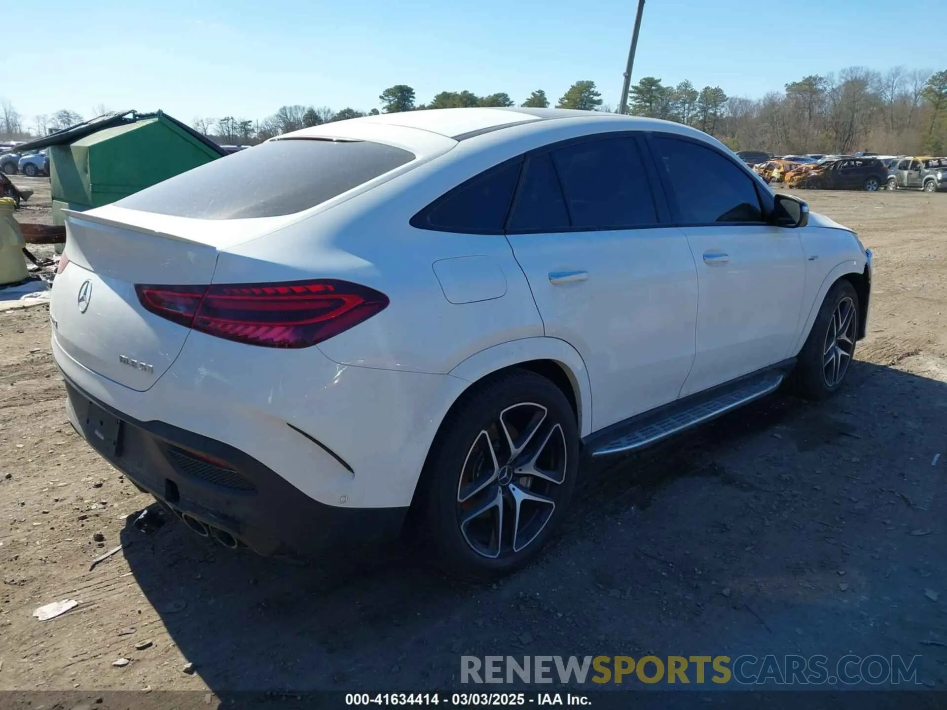 4 fotografías del automóvil dañado 4JGFD6BB0SB293210 MERCEDES-BENZ AMG GLE 53 COUPE 2025