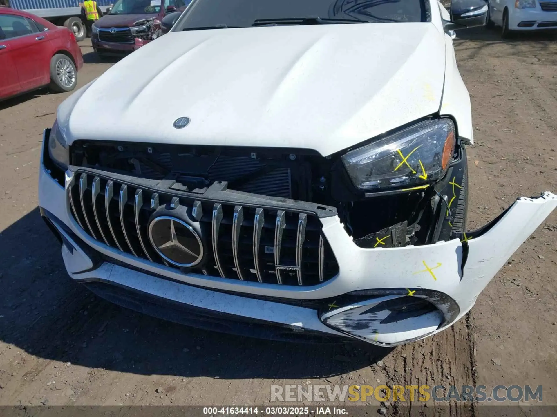 6 fotografías del automóvil dañado 4JGFD6BB0SB293210 MERCEDES-BENZ AMG GLE 53 COUPE 2025
