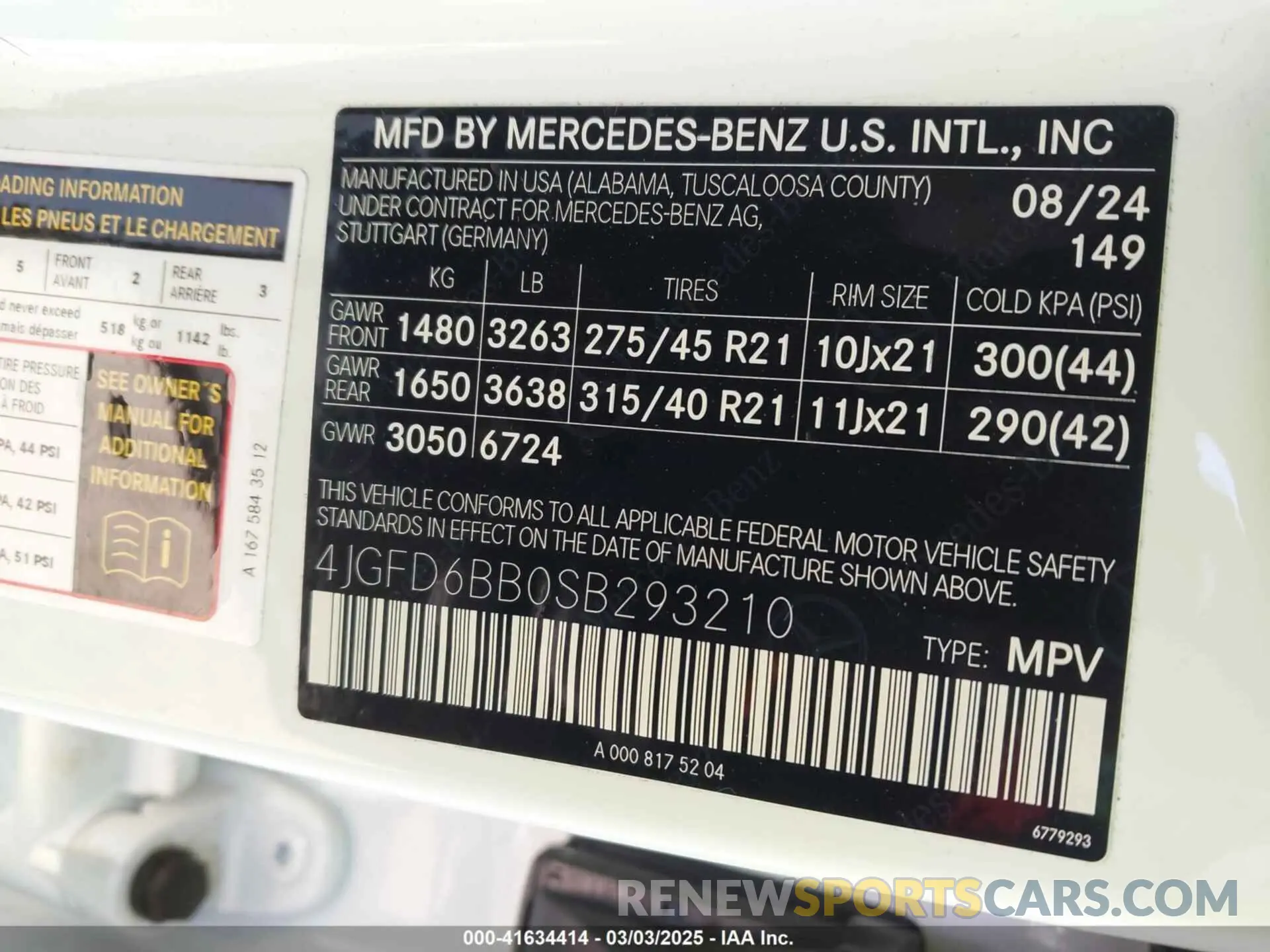 9 fotografías del automóvil dañado 4JGFD6BB0SB293210 MERCEDES-BENZ AMG GLE 53 COUPE 2025