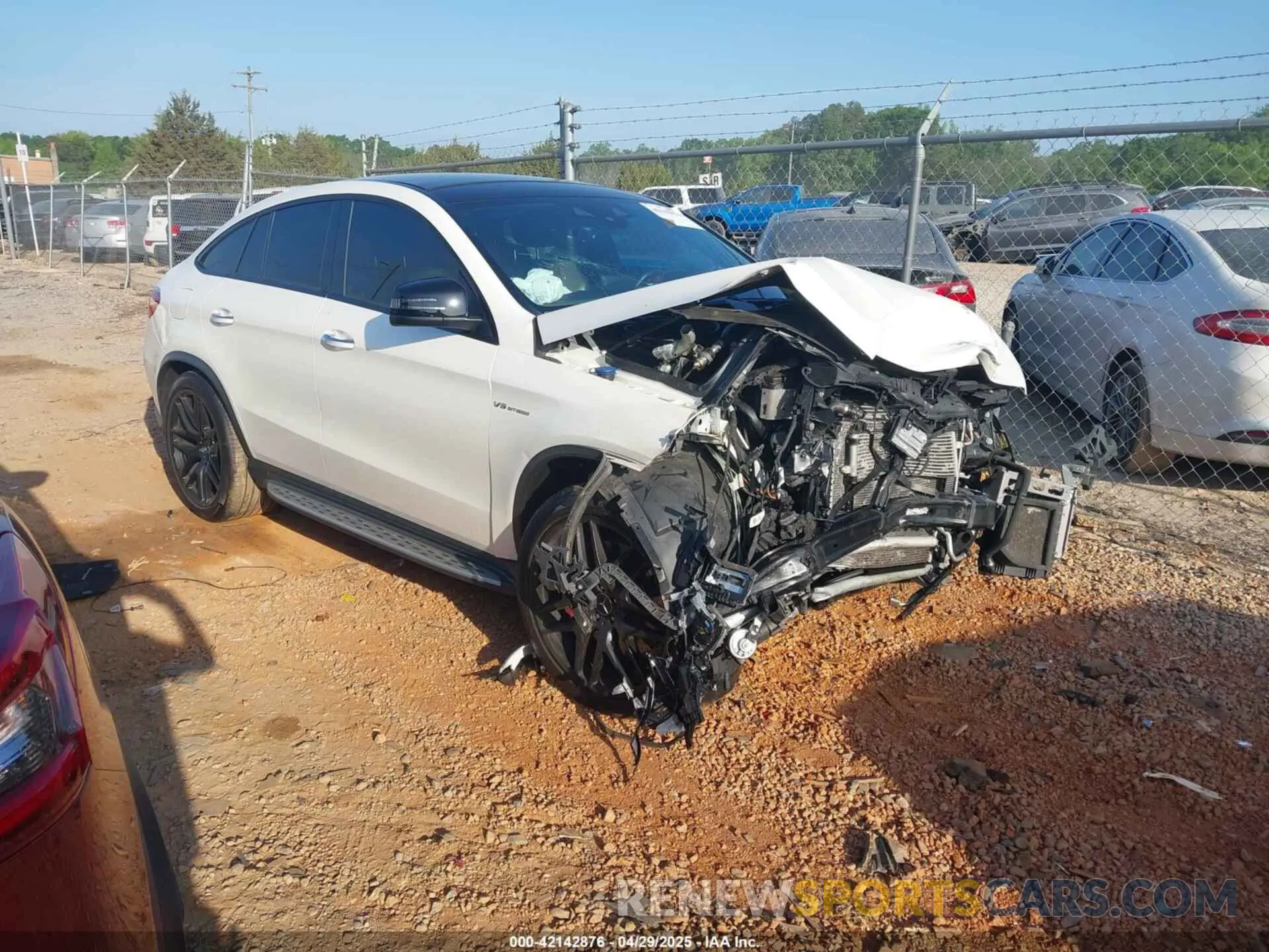 1 fotografías del automóvil dañado 4JGED7FB8KA155027 MERCEDES-BENZ AMG GLE 63 COUPE 2019