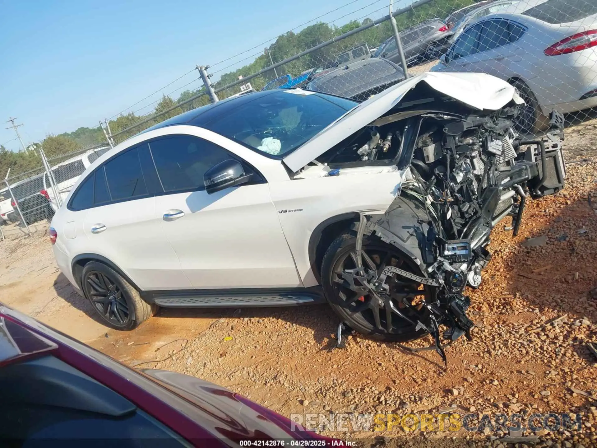 12 fotografías del automóvil dañado 4JGED7FB8KA155027 MERCEDES-BENZ AMG GLE 63 COUPE 2019