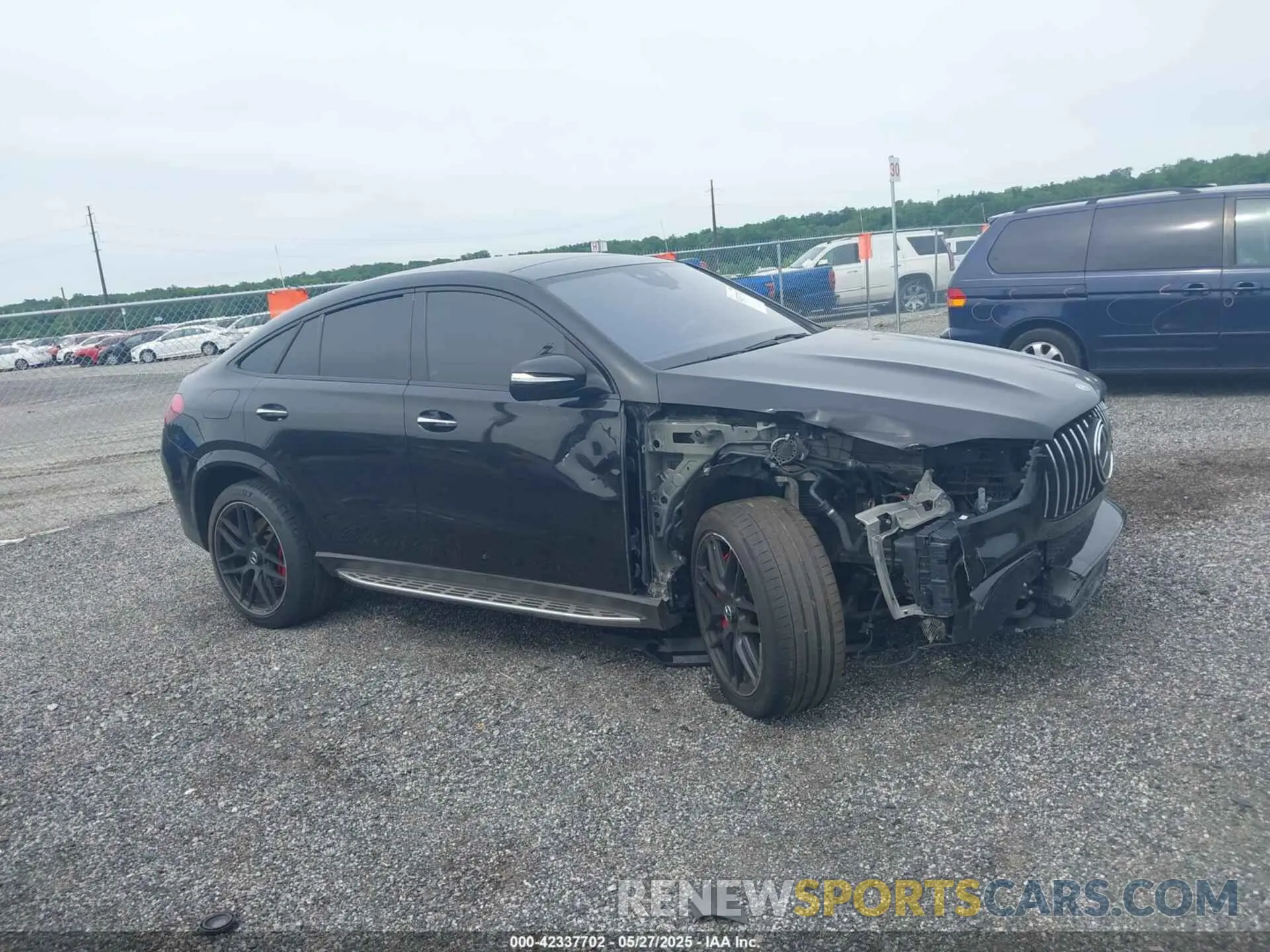 13 fotografías del automóvil dañado 4JGFD8KB1MA403962 MERCEDES-BENZ AMG GLE 63 COUPE 2021