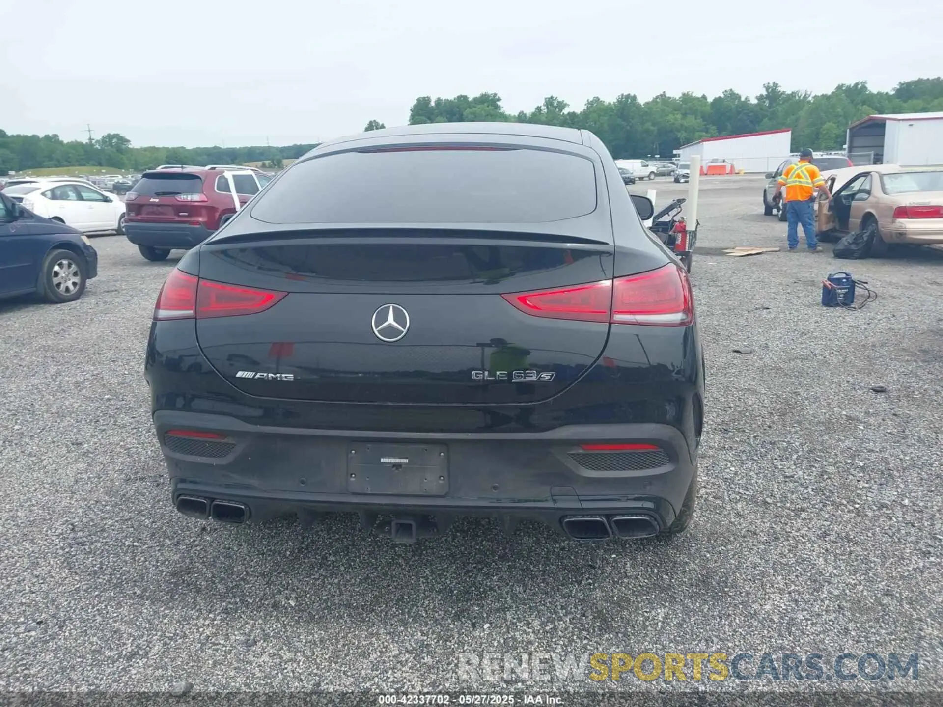 16 fotografías del automóvil dañado 4JGFD8KB1MA403962 MERCEDES-BENZ AMG GLE 63 COUPE 2021