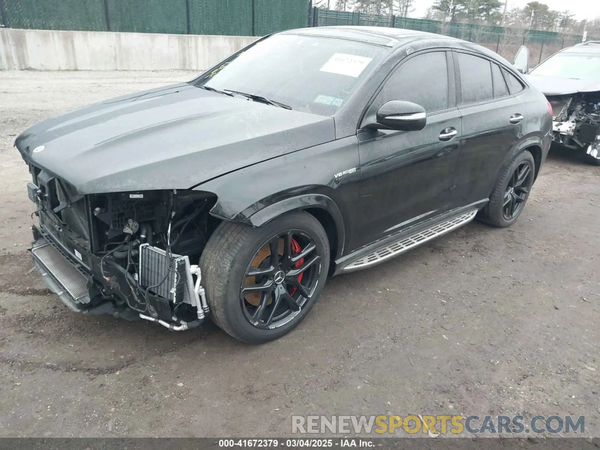 2 fotografías del automóvil dañado 4JGFD8KB3MA392916 MERCEDES-BENZ AMG GLE 63 COUPE 2021