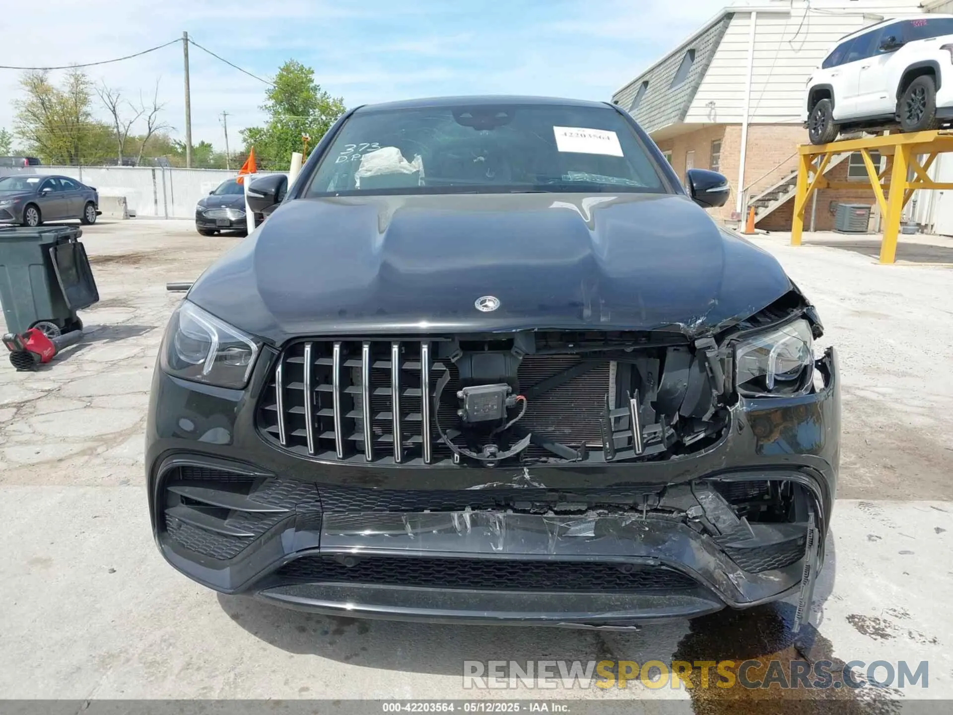 12 fotografías del automóvil dañado 4JGFD8KB4MA381746 MERCEDES-BENZ AMG GLE 63 COUPE 2021
