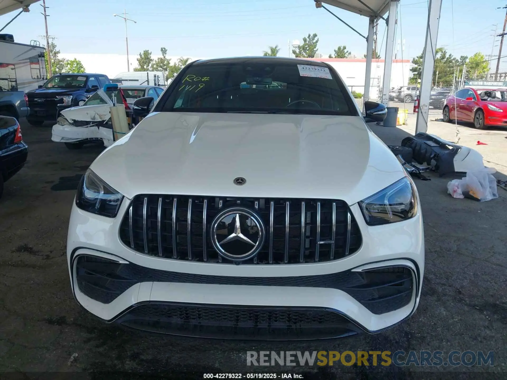 13 fotografías del automóvil dañado 4JGFD8KB7MA372992 MERCEDES-BENZ AMG GLE 63 COUPE 2021