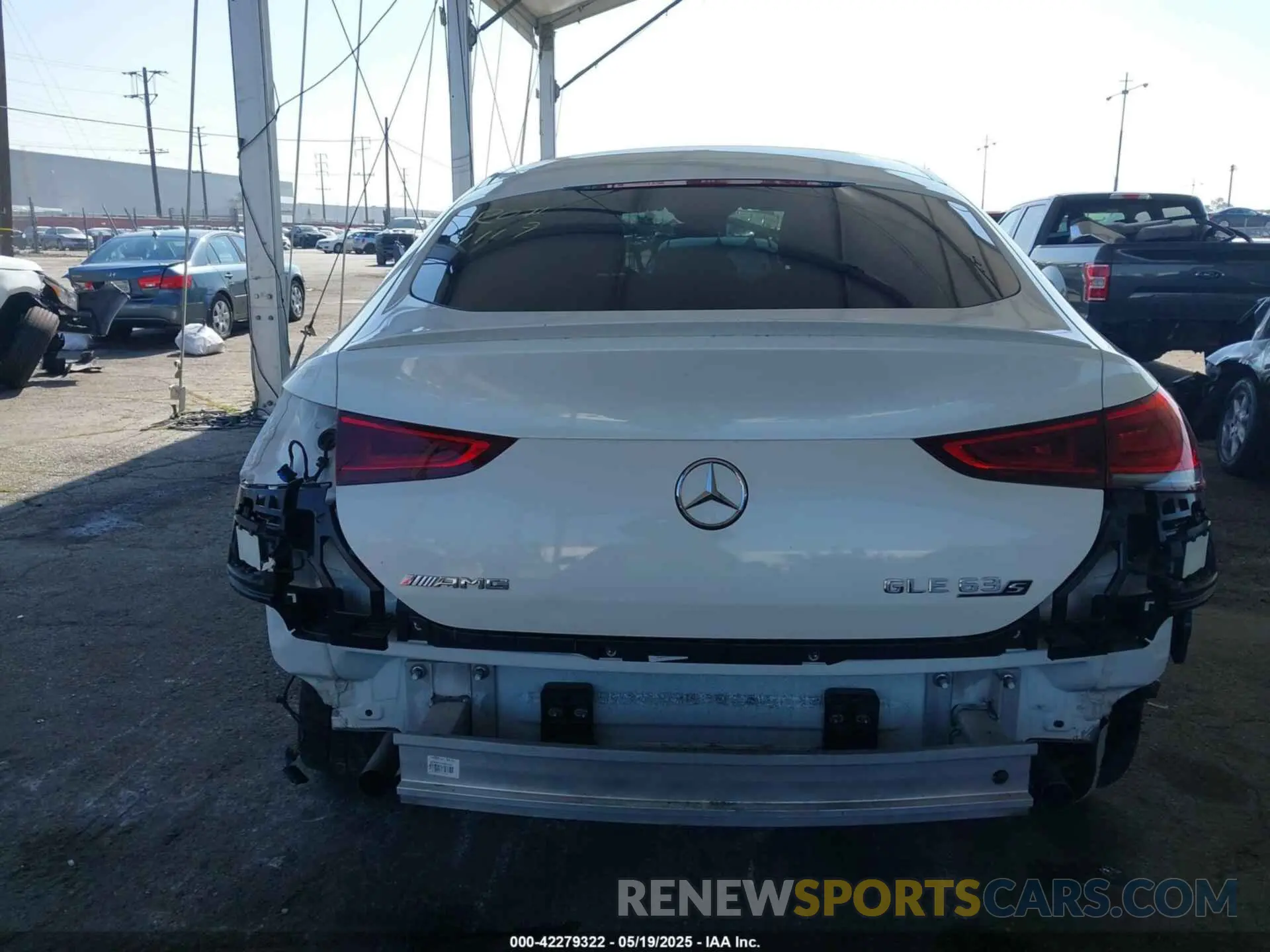 17 fotografías del automóvil dañado 4JGFD8KB7MA372992 MERCEDES-BENZ AMG GLE 63 COUPE 2021