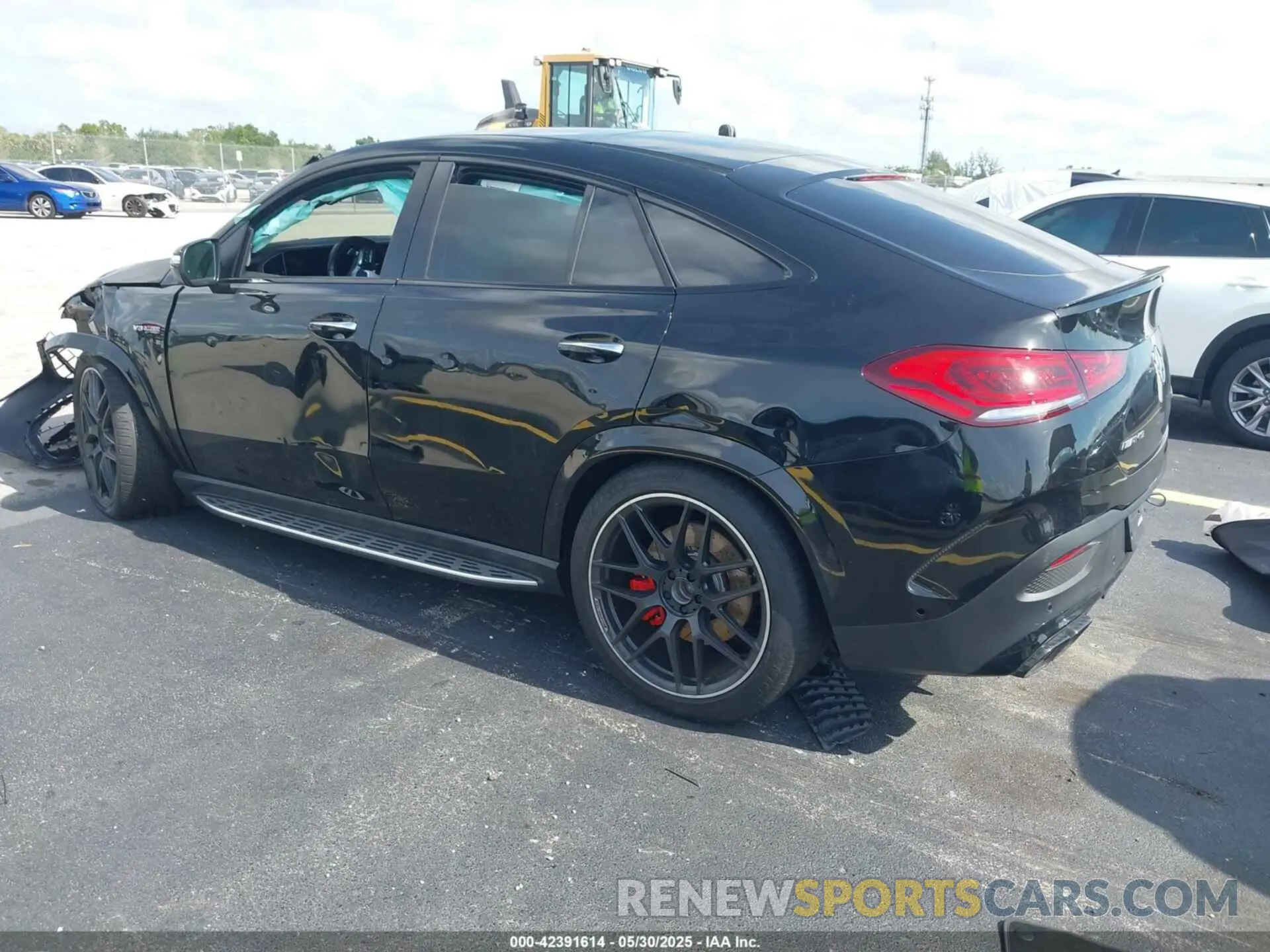 3 fotografías del automóvil dañado 4JGFD8KB8NA782363 MERCEDES-BENZ AMG GLE 63 COUPE 2022