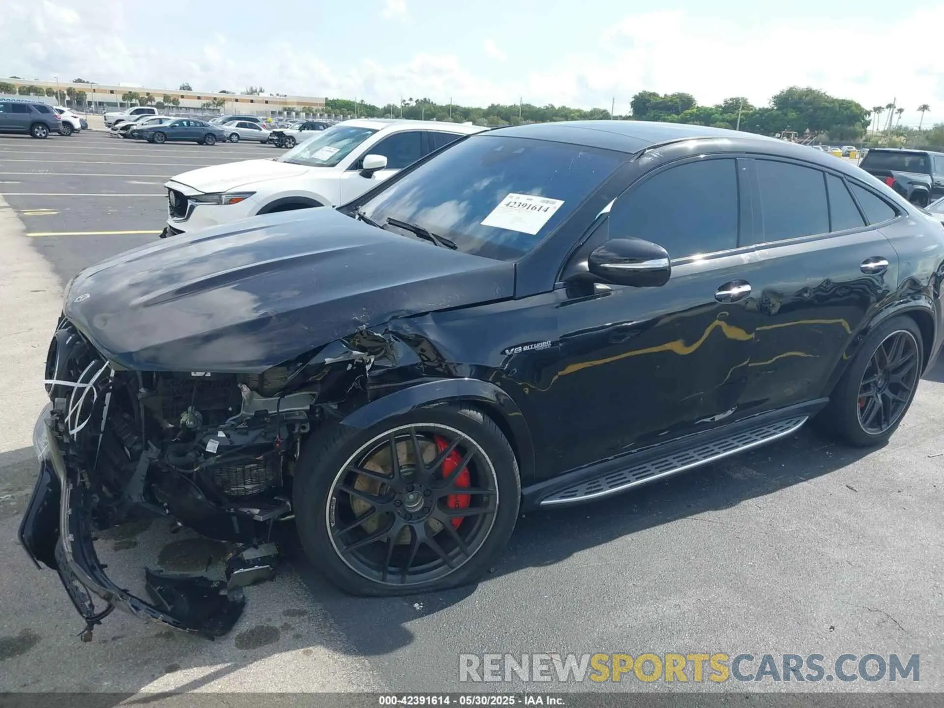 6 fotografías del automóvil dañado 4JGFD8KB8NA782363 MERCEDES-BENZ AMG GLE 63 COUPE 2022