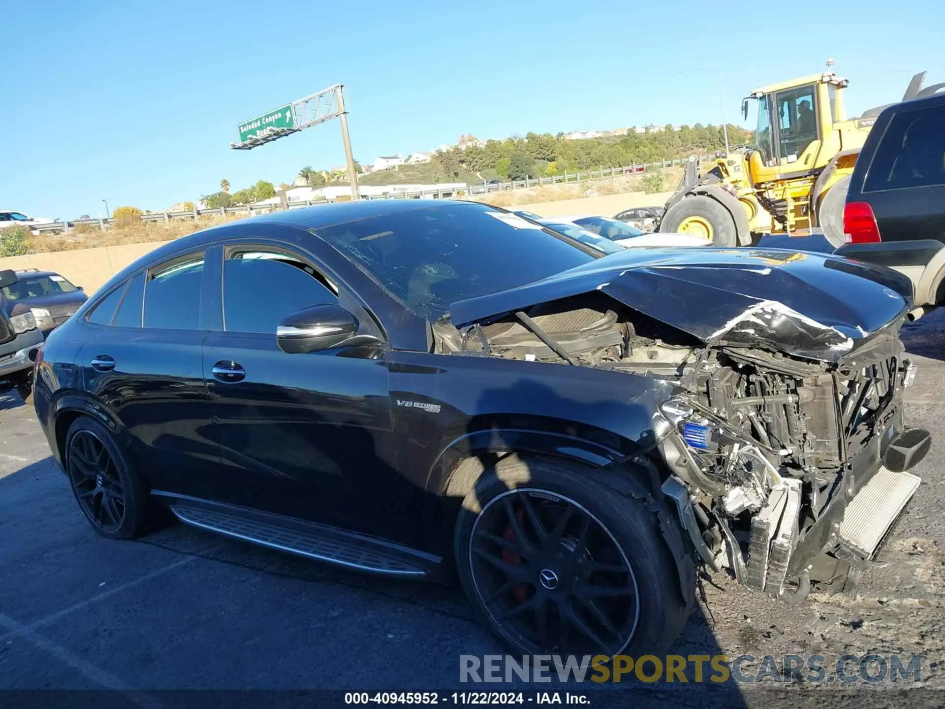 12 fotografías del automóvil dañado 4JGFD8KB8NA783125 MERCEDES-BENZ AMG GLE 63 COUPE 2022