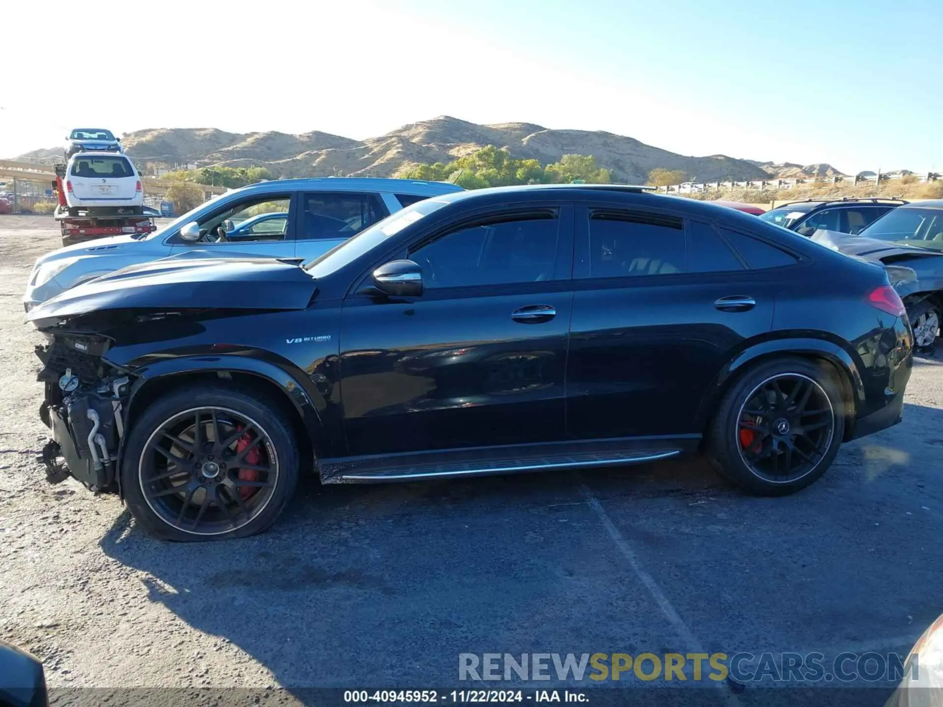 13 fotografías del automóvil dañado 4JGFD8KB8NA783125 MERCEDES-BENZ AMG GLE 63 COUPE 2022