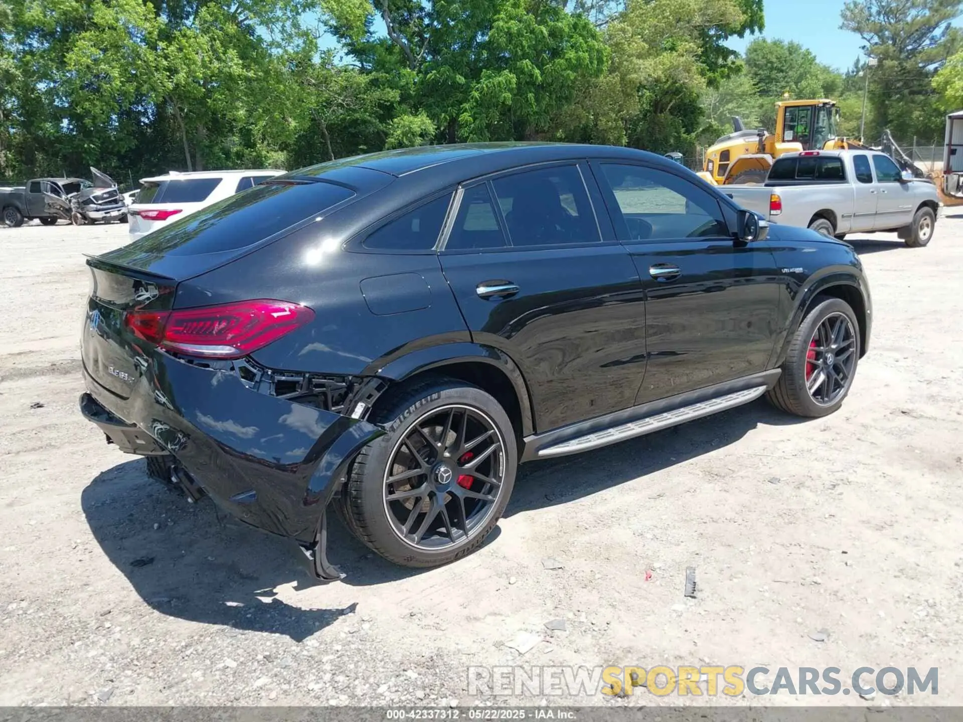4 fotografías del automóvil dañado 4JGFD8KB8NA805592 MERCEDES-BENZ AMG GLE 63 COUPE 2022