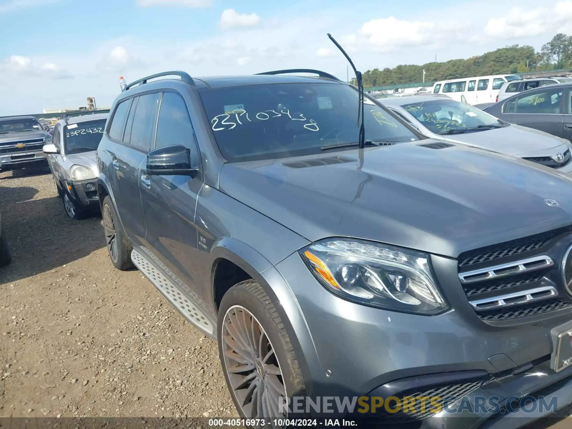 1 fotografías del automóvil dañado 4JGDF7FE4KB314085 MERCEDES-BENZ AMG GLS 63 2019