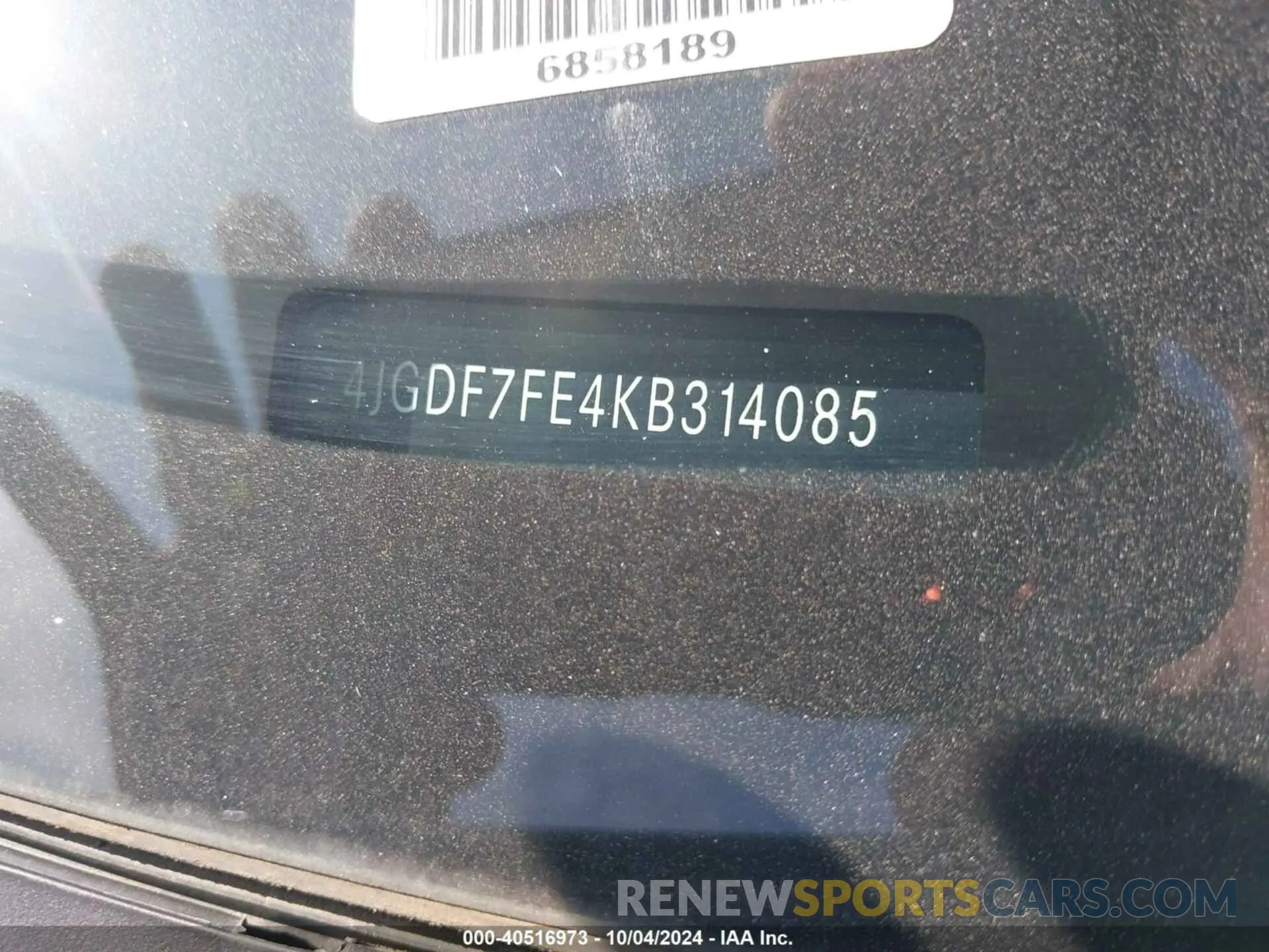 16 fotografías del automóvil dañado 4JGDF7FE4KB314085 MERCEDES-BENZ AMG GLS 63 2019