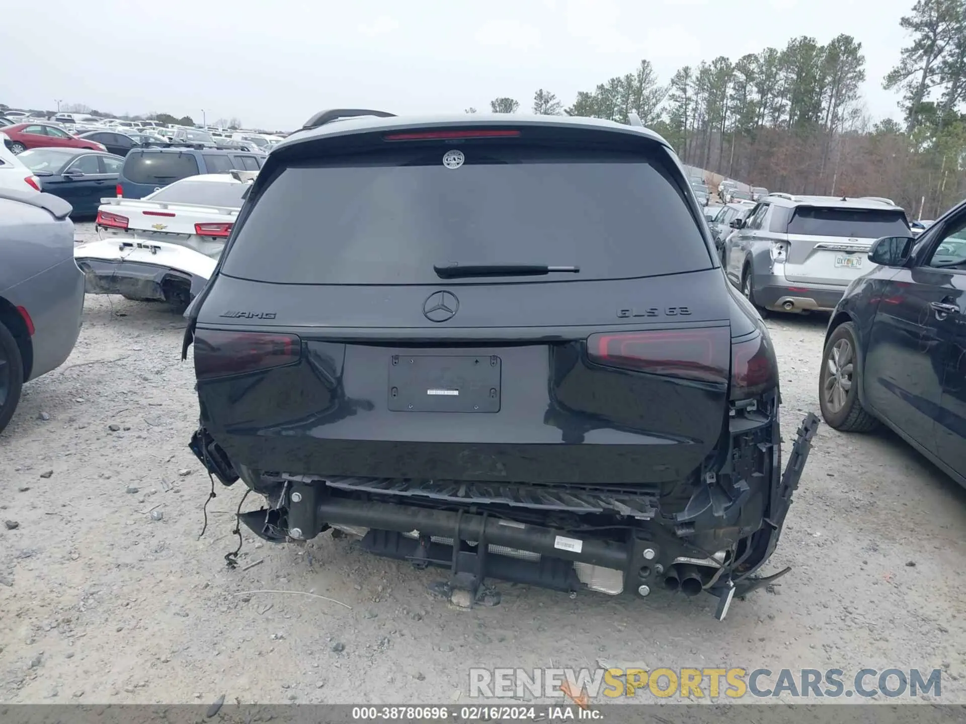 15 fotografías del automóvil dañado 4JGFF8KE0MA565831 MERCEDES-BENZ AMG GLS 63 2021