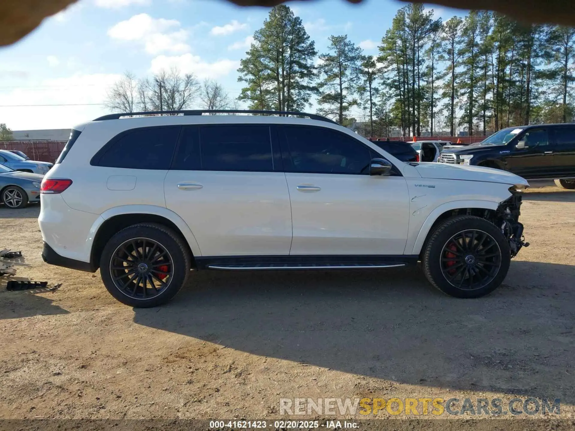 14 fotografías del automóvil dañado 4JGFF8KE7MA432743 MERCEDES-BENZ AMG GLS 63 2021