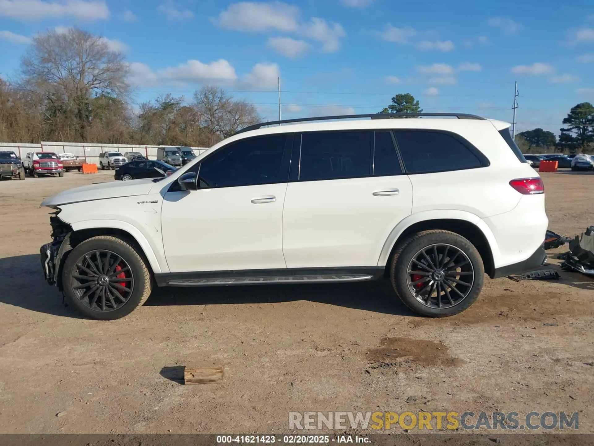 15 fotografías del automóvil dañado 4JGFF8KE7MA432743 MERCEDES-BENZ AMG GLS 63 2021