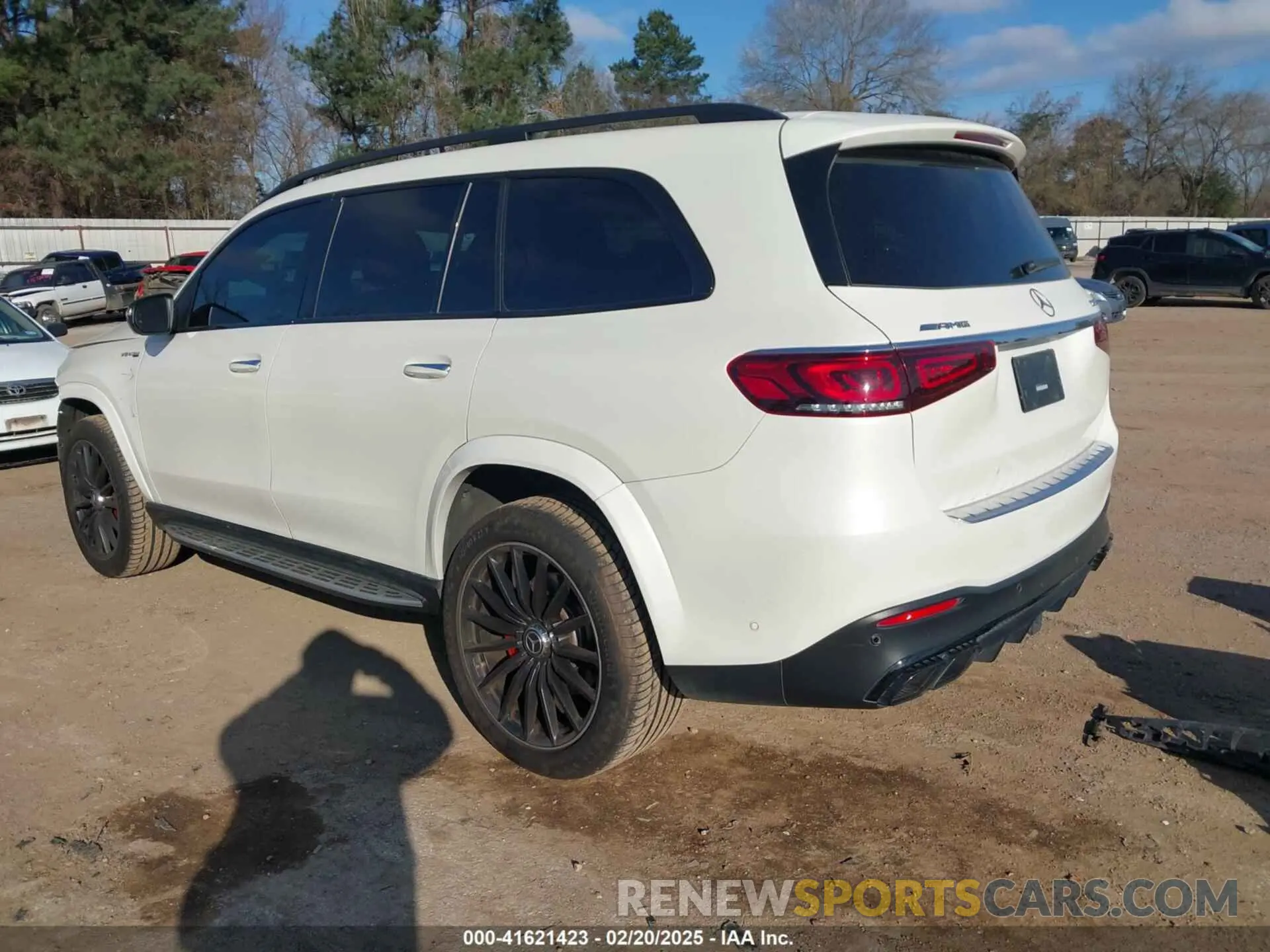 3 fotografías del automóvil dañado 4JGFF8KE7MA432743 MERCEDES-BENZ AMG GLS 63 2021