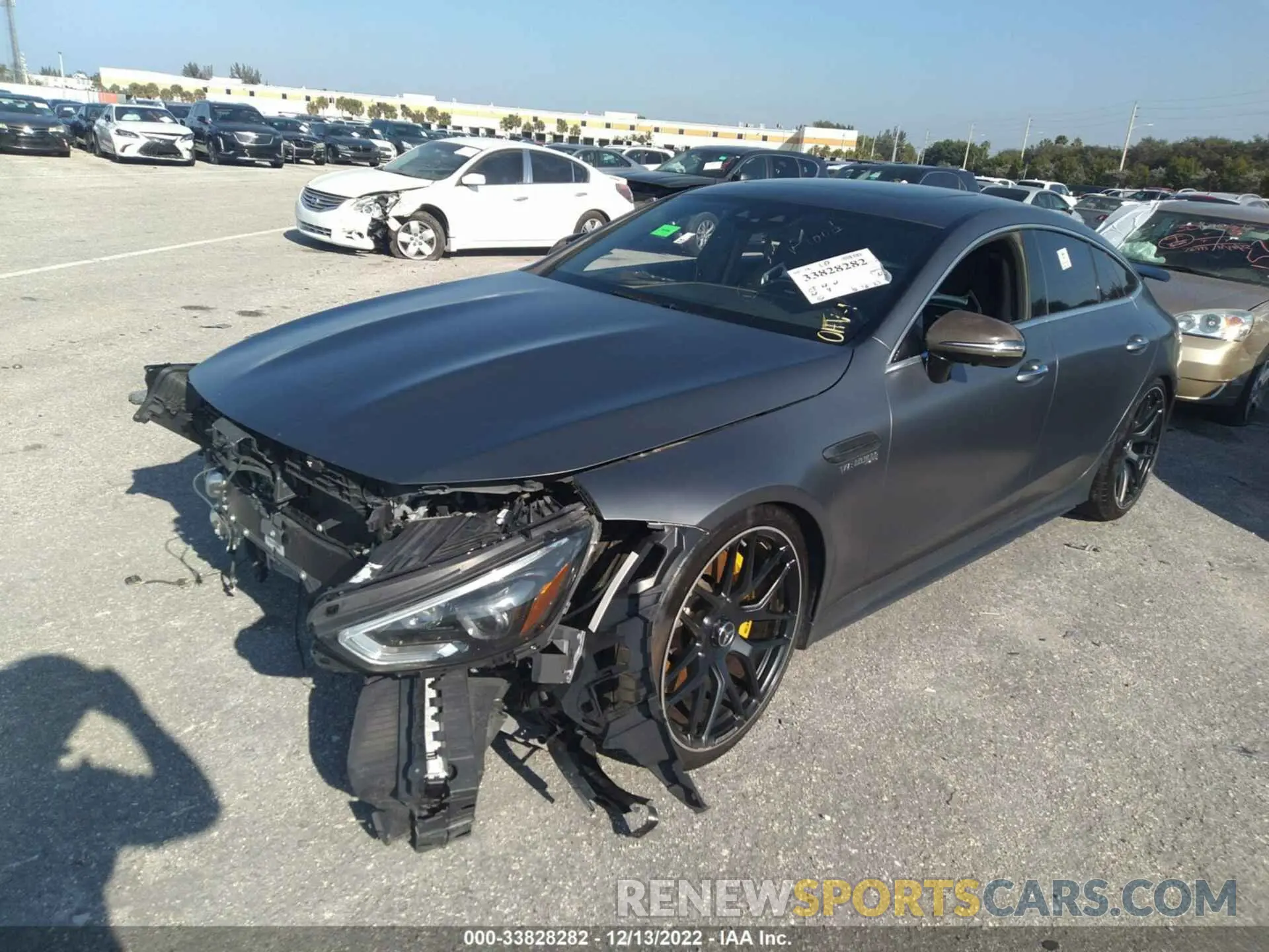2 fotografías del automóvil dañado WDD7X8JB7KA006471 MERCEDES-BENZ AMG GT 2019