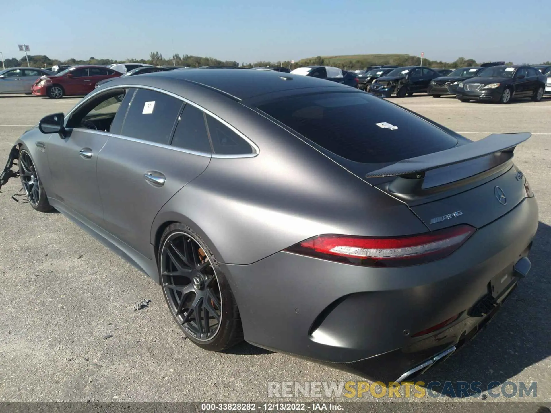 3 fotografías del automóvil dañado WDD7X8JB7KA006471 MERCEDES-BENZ AMG GT 2019
