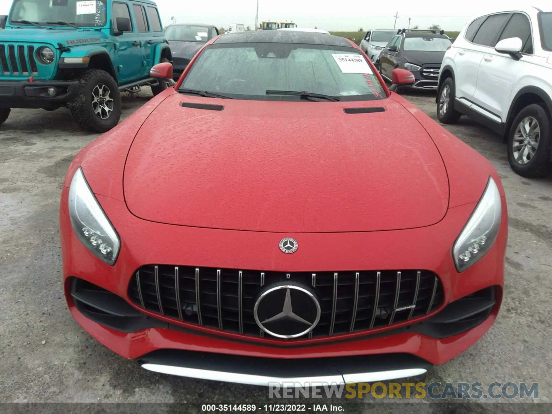 6 fotografías del automóvil dañado WDDYJ7HA0KA023044 MERCEDES-BENZ AMG GT 2019