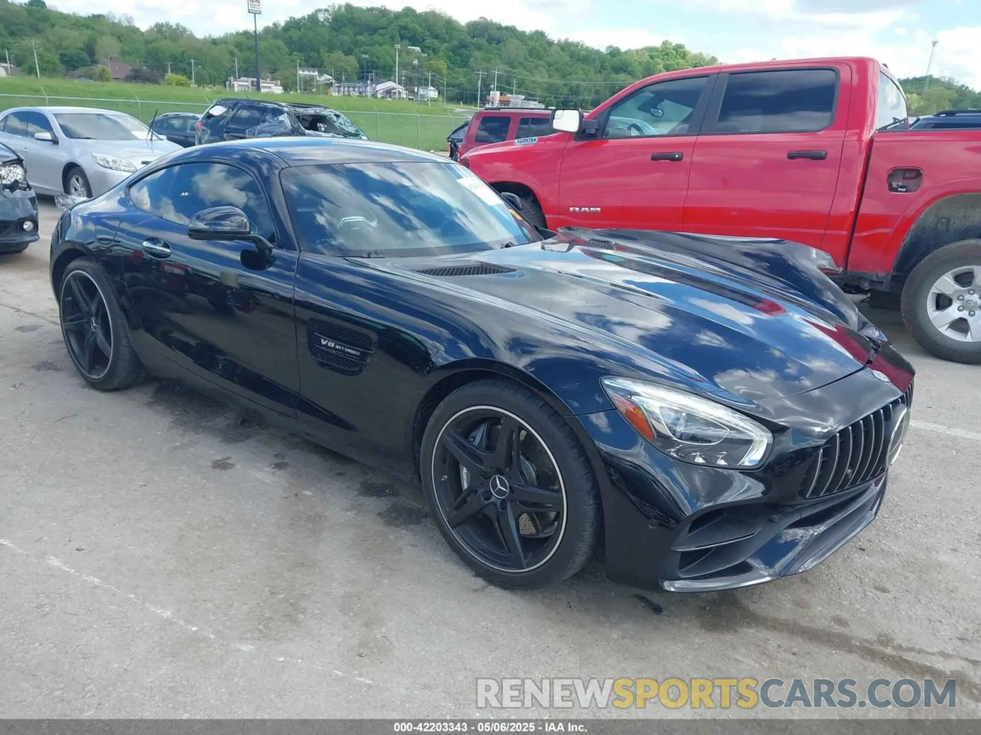 1 fotografías del automóvil dañado WDDYJ7HA6KA023243 MERCEDES-BENZ AMG GT 2019