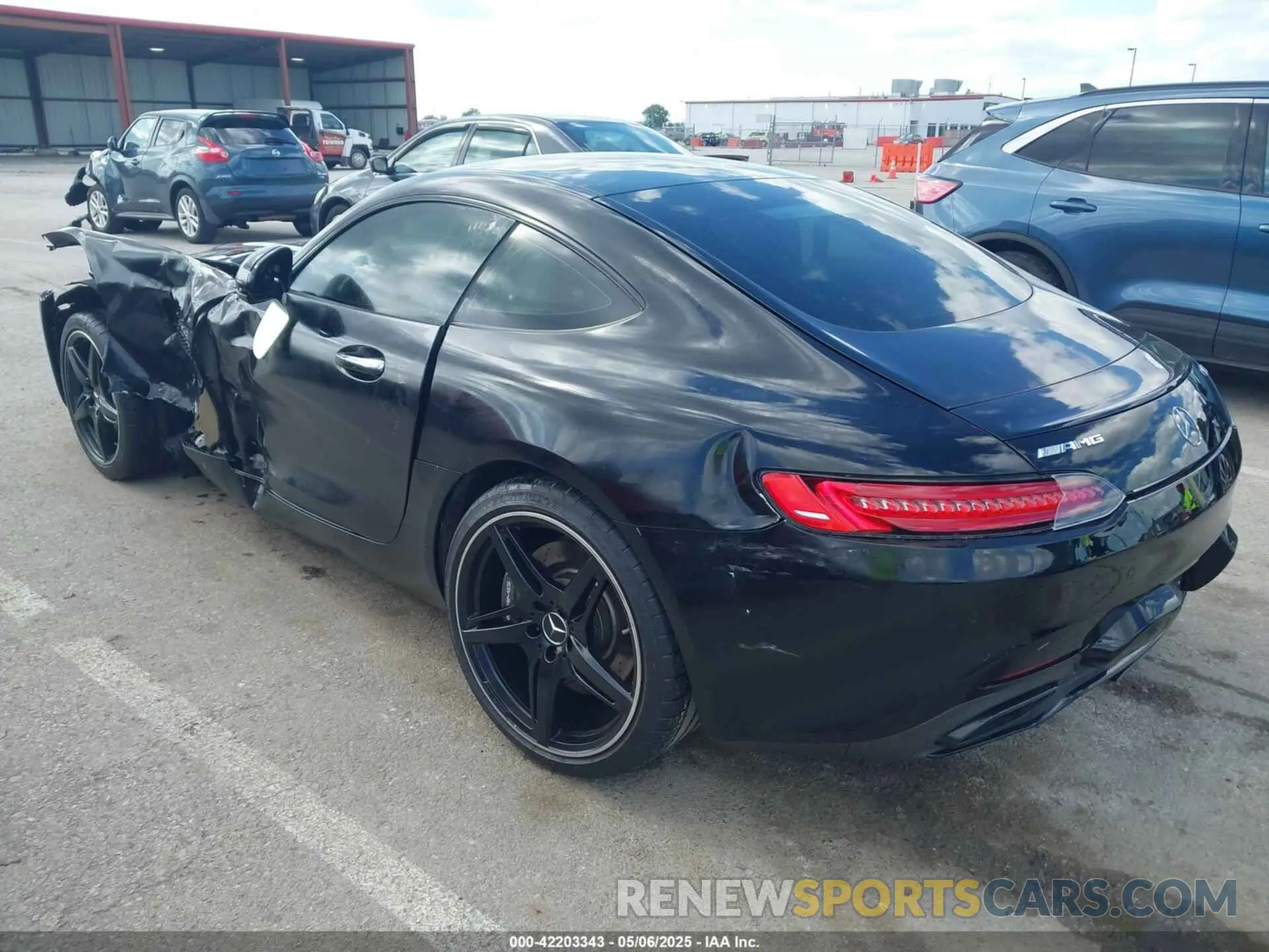 3 fotografías del automóvil dañado WDDYJ7HA6KA023243 MERCEDES-BENZ AMG GT 2019