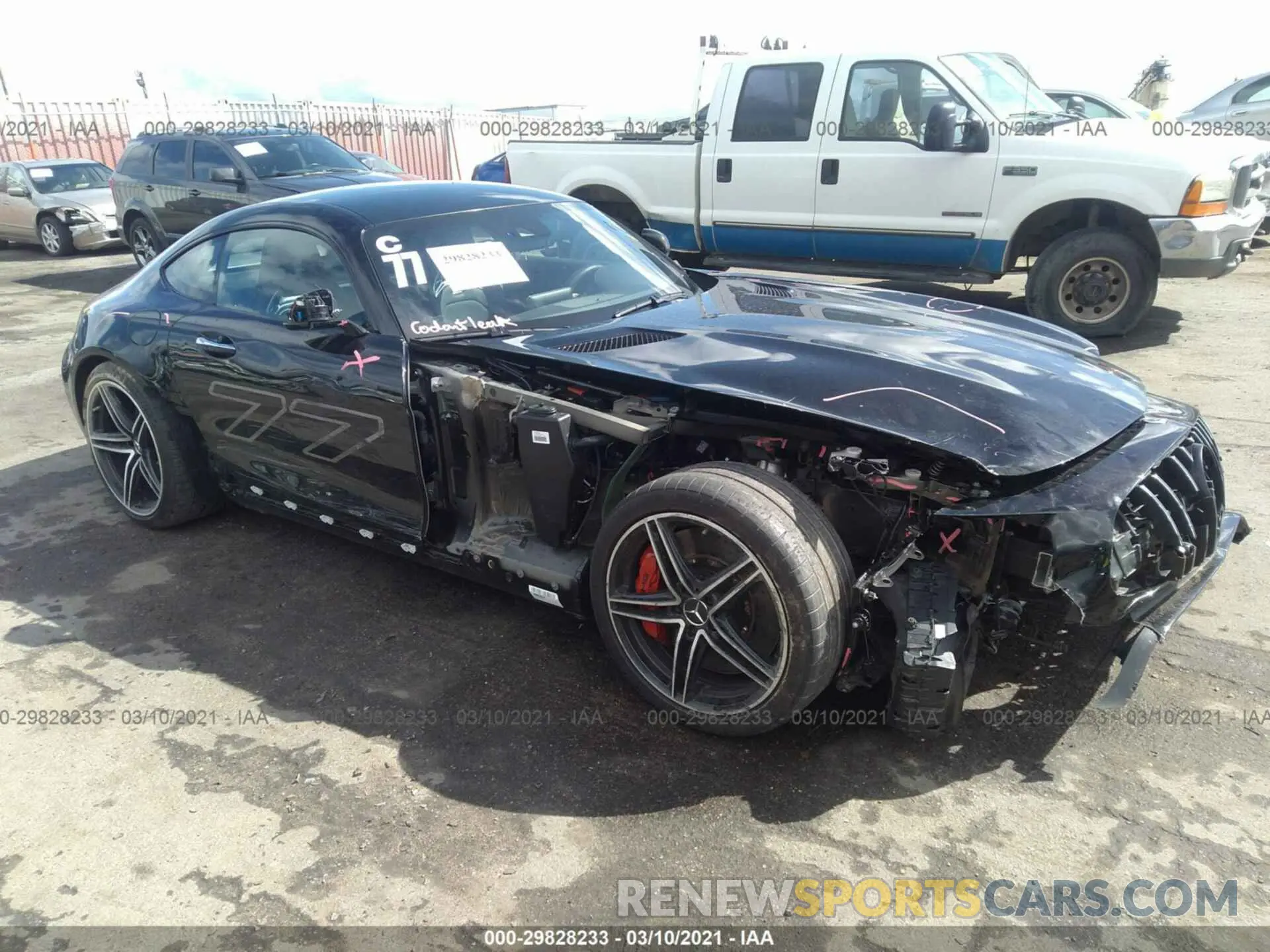 1 fotografías del automóvil dañado WDDYJ8AA7KA023137 MERCEDES-BENZ AMG GT 2019