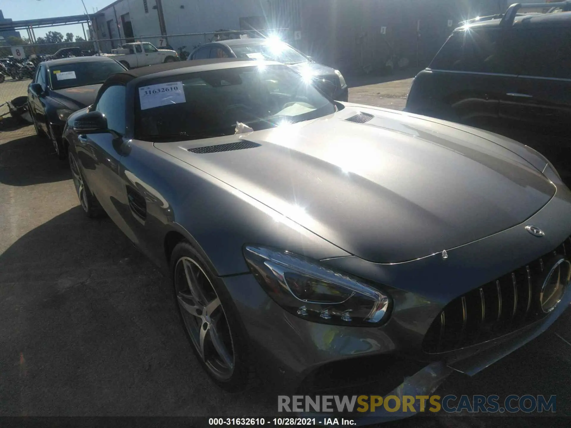 1 fotografías del automóvil dañado WDDYK7HA1KA023017 MERCEDES-BENZ AMG GT 2019