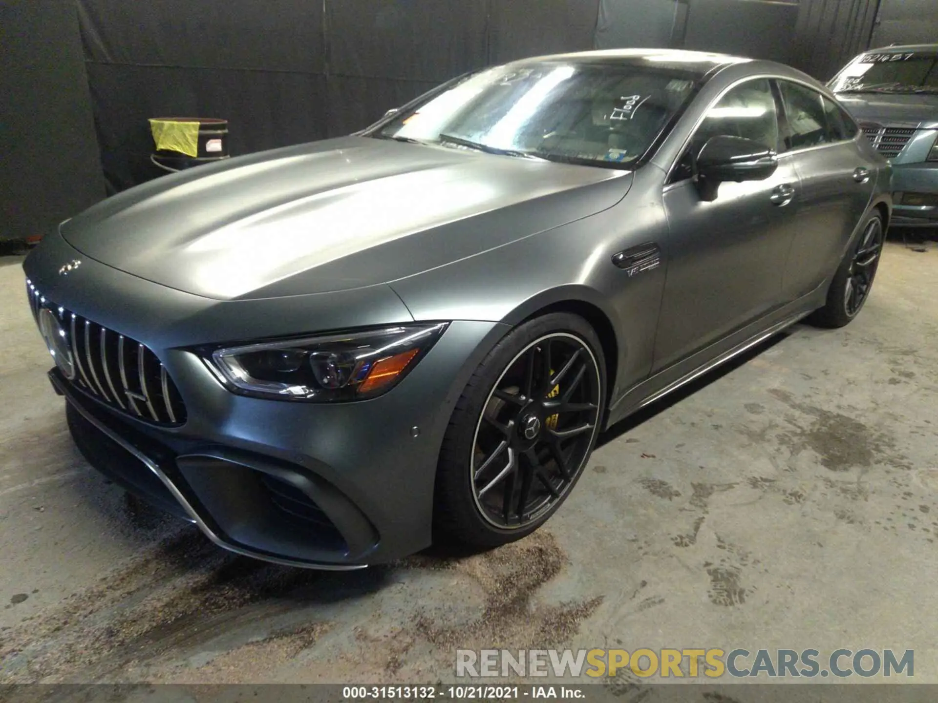 2 fotografías del automóvil dañado W1K7X8JB5LA030480 MERCEDES-BENZ AMG GT 2020