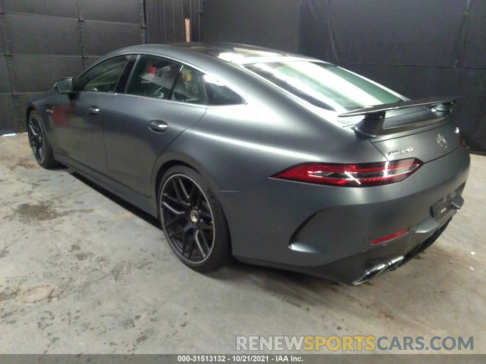 3 fotografías del automóvil dañado W1K7X8JB5LA030480 MERCEDES-BENZ AMG GT 2020
