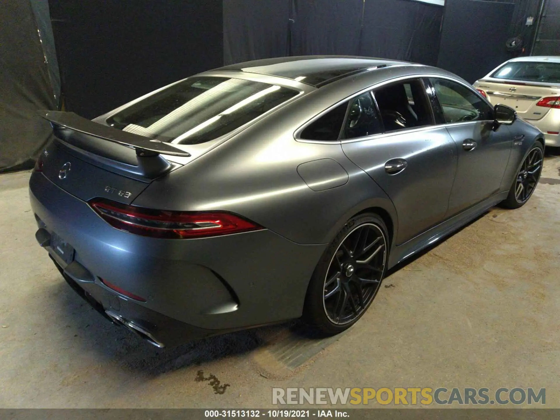 4 fotografías del automóvil dañado W1K7X8JB5LA030480 MERCEDES-BENZ AMG GT 2020