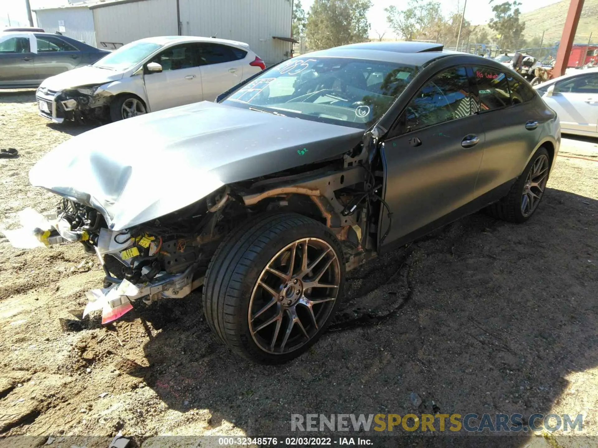 2 fotografías del automóvil dañado WDD7X6BBXLA011829 MERCEDES-BENZ AMG GT 2020