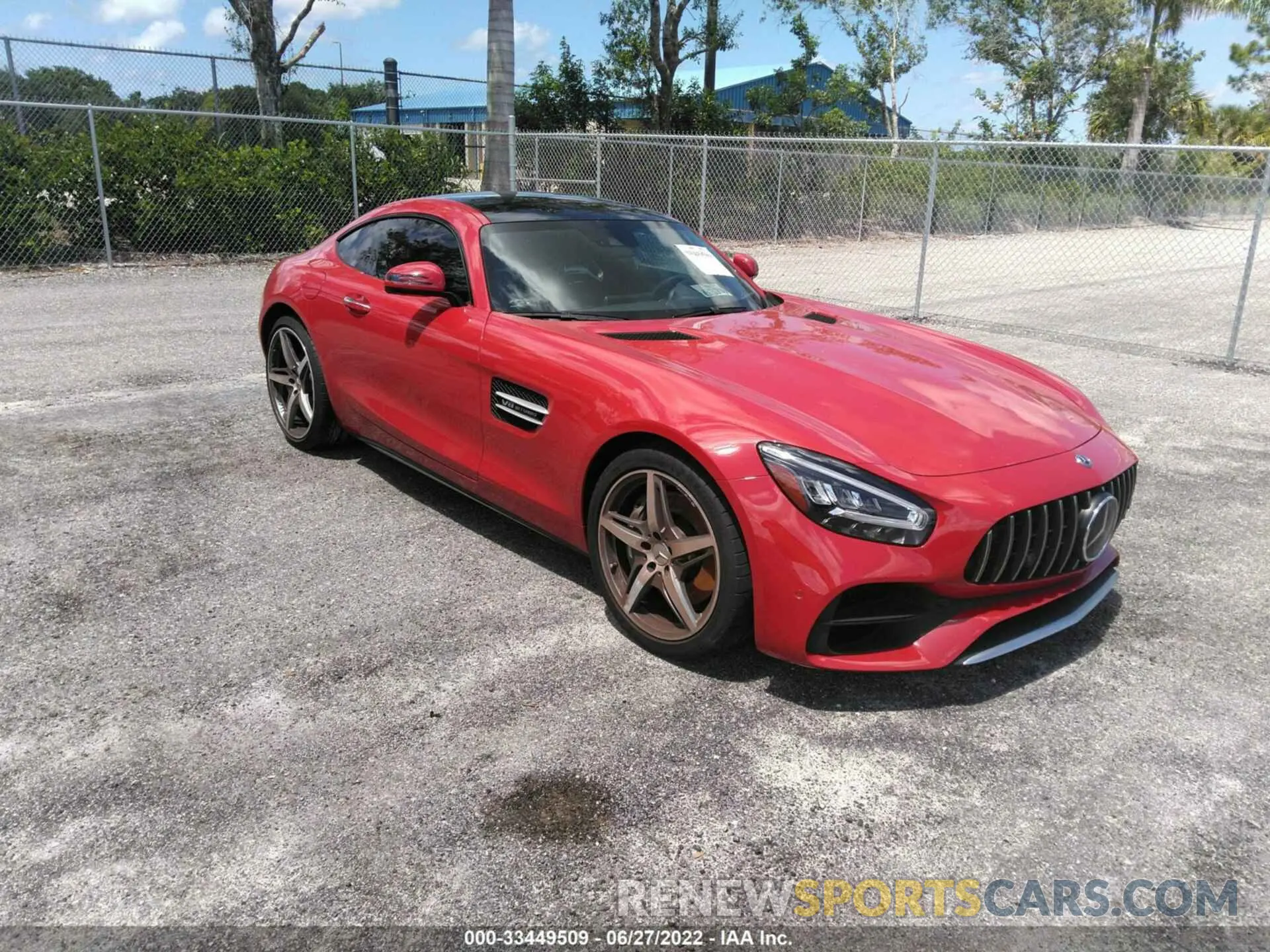 1 fotografías del automóvil dañado WDDYJ7HA0LA026026 MERCEDES-BENZ AMG GT 2020