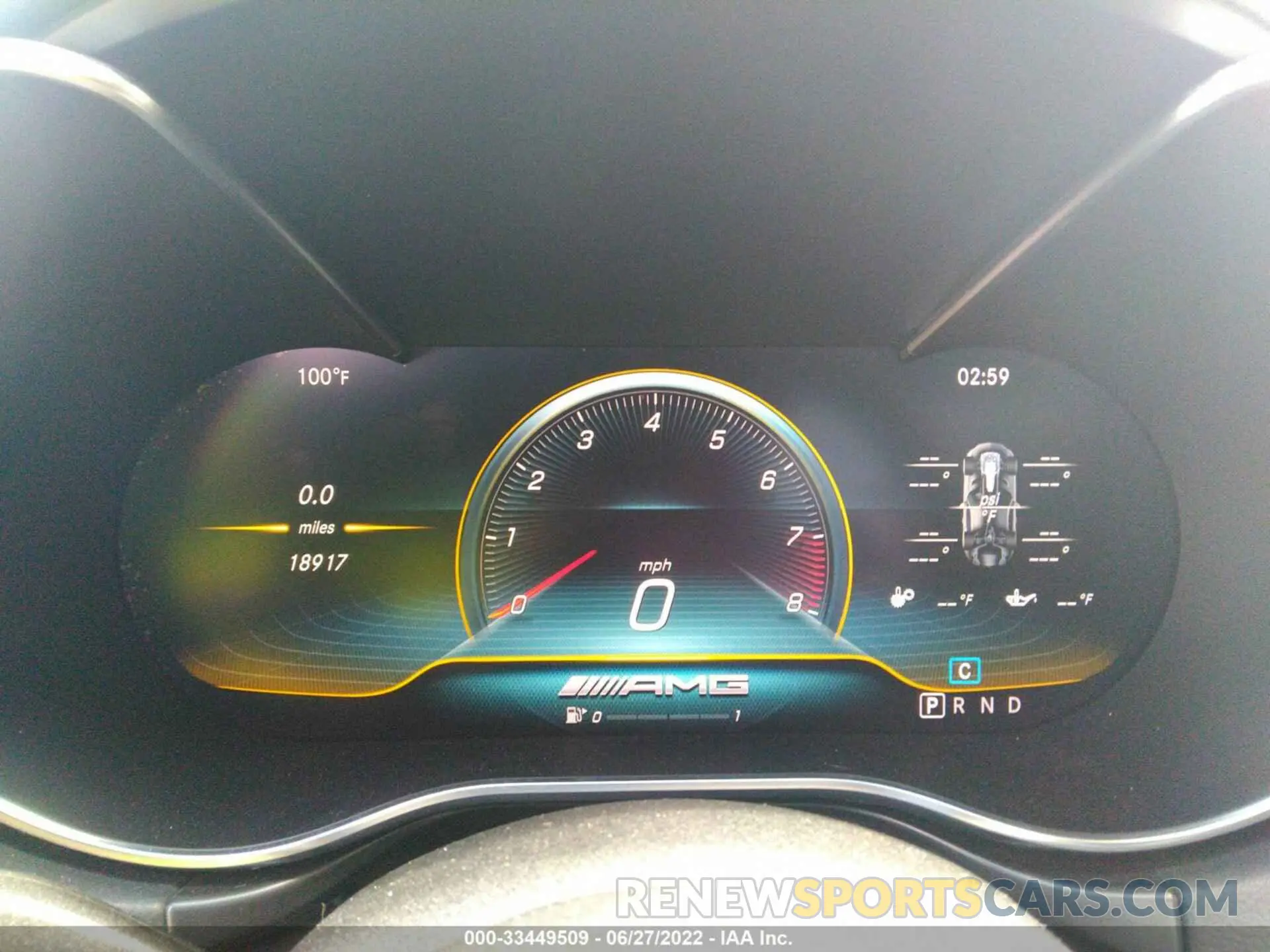 7 fotografías del automóvil dañado WDDYJ7HA0LA026026 MERCEDES-BENZ AMG GT 2020