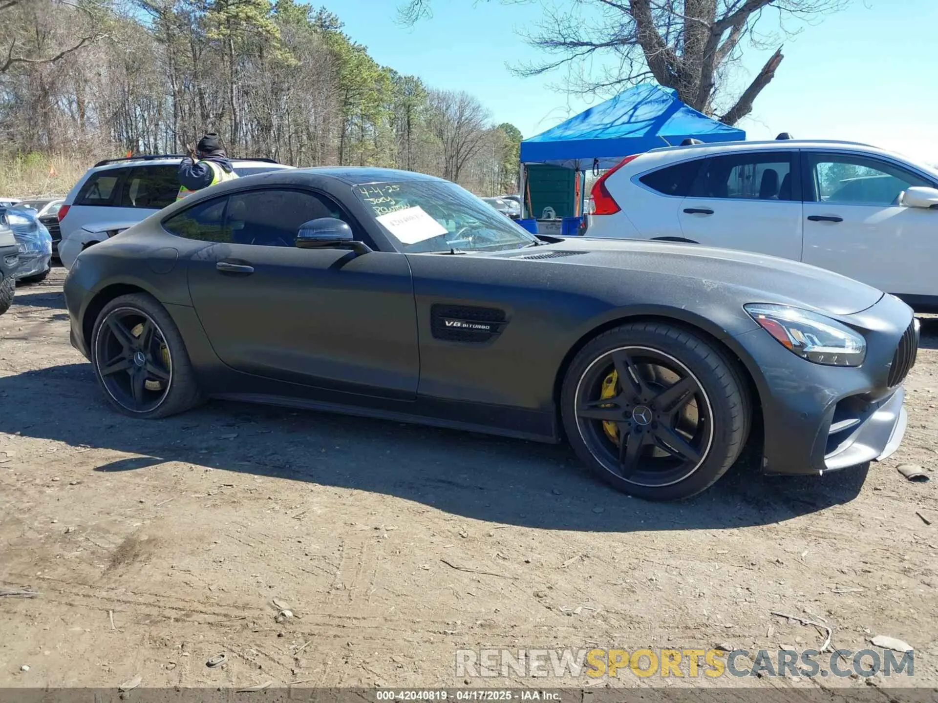 13 fotografías del automóvil dañado WDDYJ7HA5LA025745 MERCEDES-BENZ AMG GT 2020