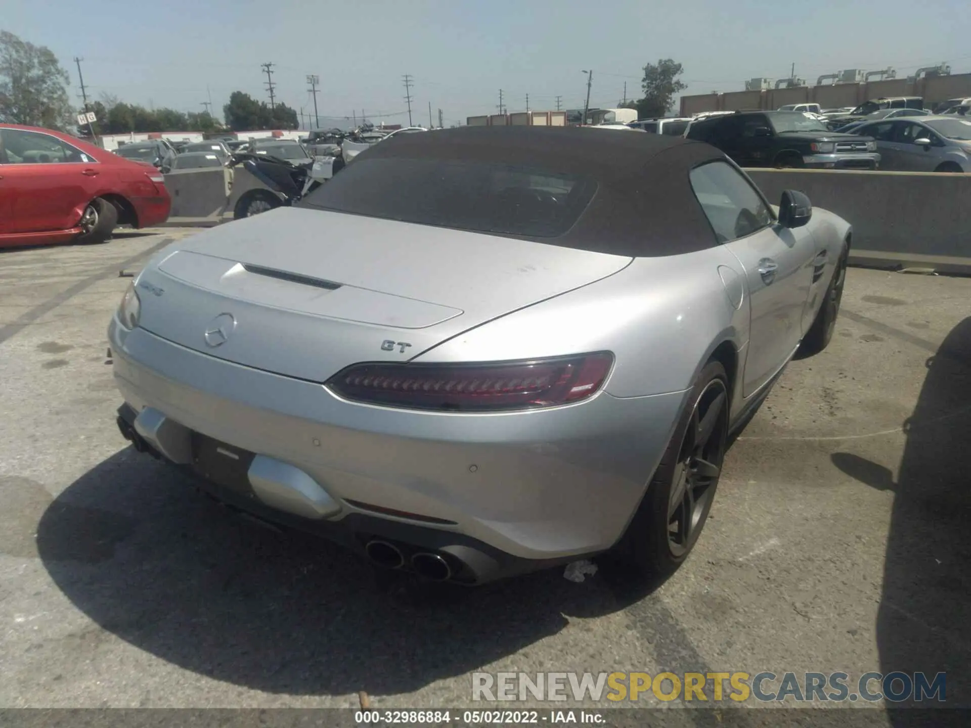 4 fotografías del automóvil dañado WDDYK7HAXLA026225 MERCEDES-BENZ AMG GT 2020