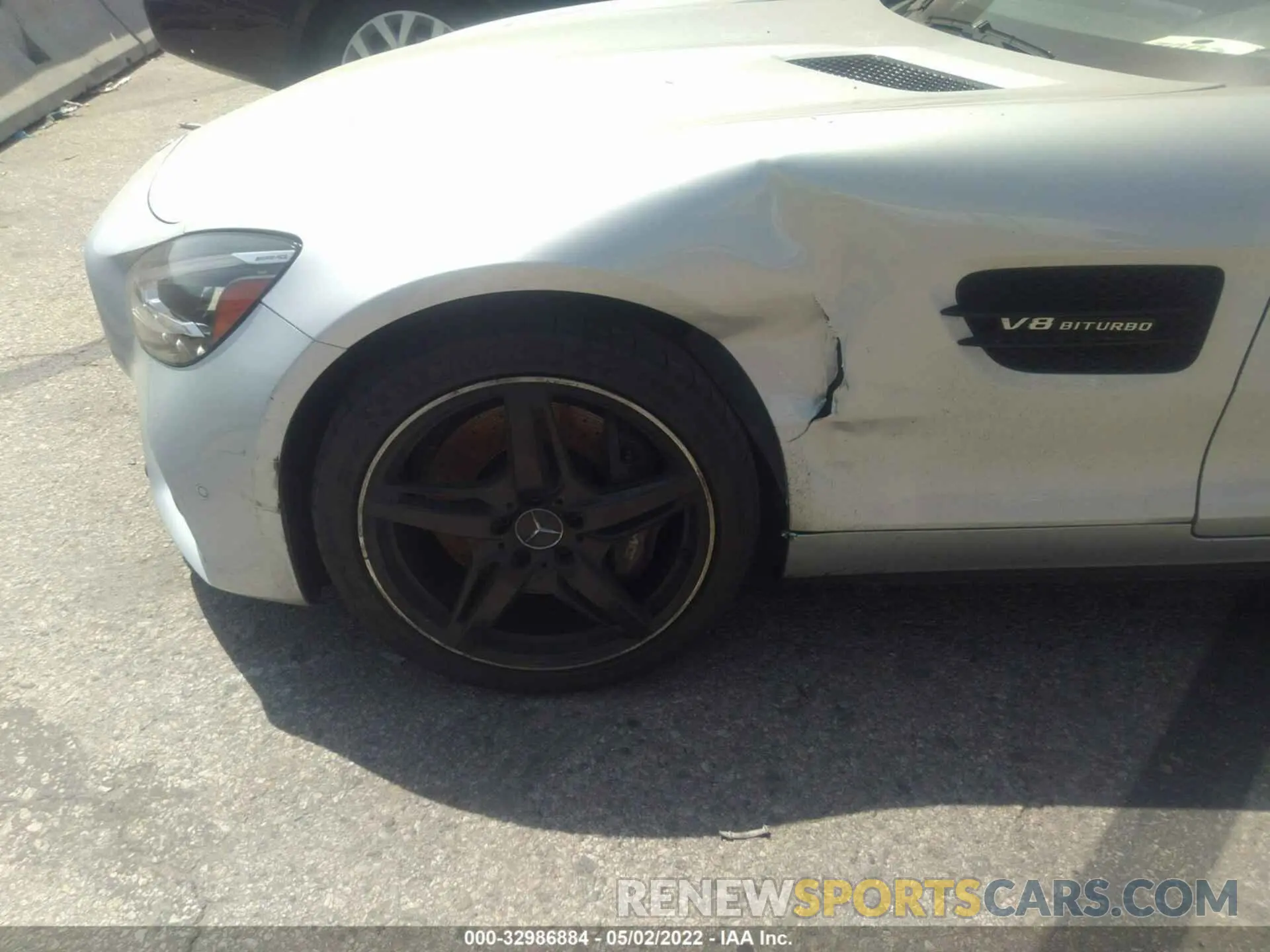 6 fotografías del automóvil dañado WDDYK7HAXLA026225 MERCEDES-BENZ AMG GT 2020
