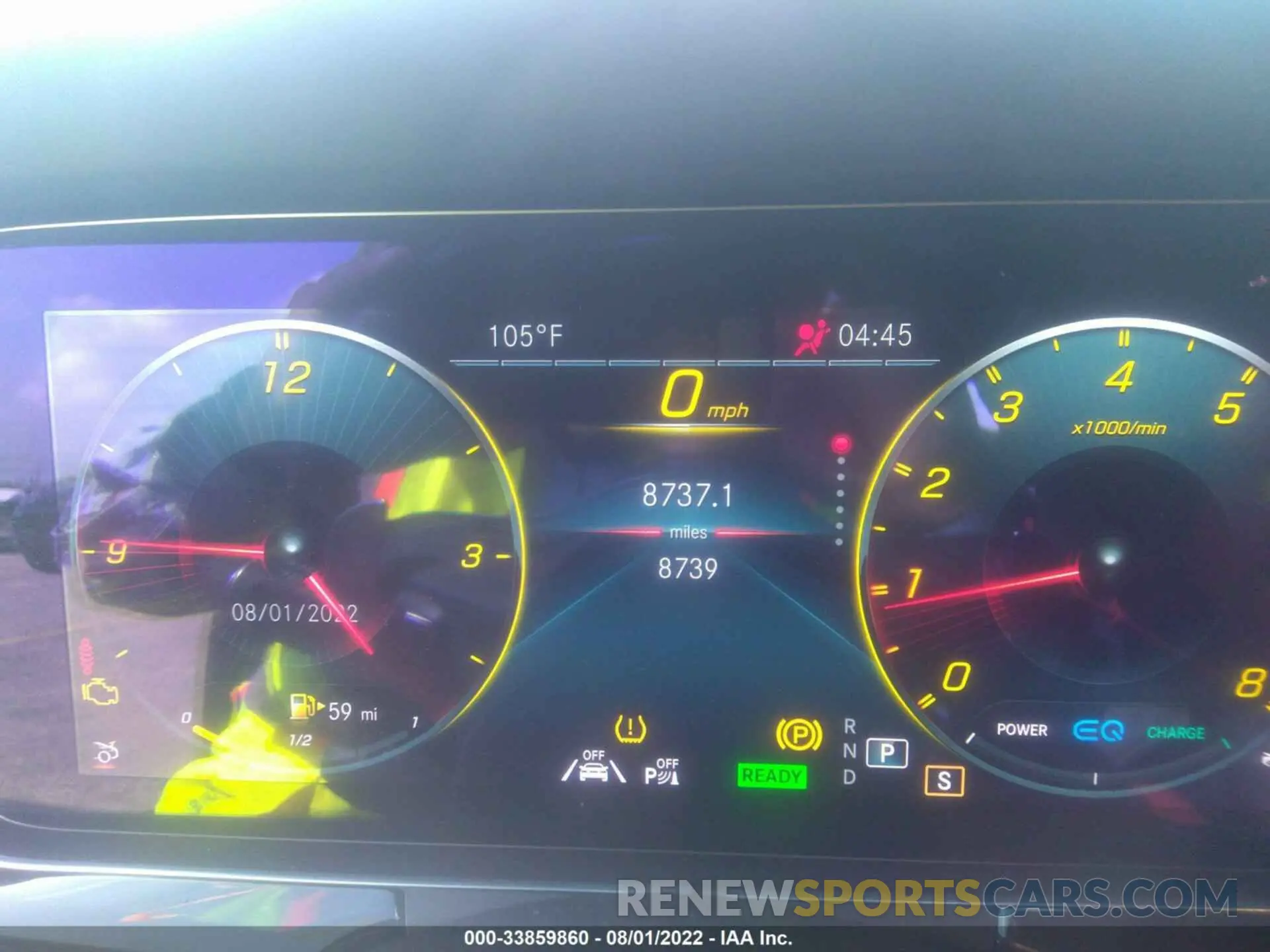 7 fotografías del automóvil dañado W1K7X5KB9MA039214 MERCEDES-BENZ AMG GT 2021